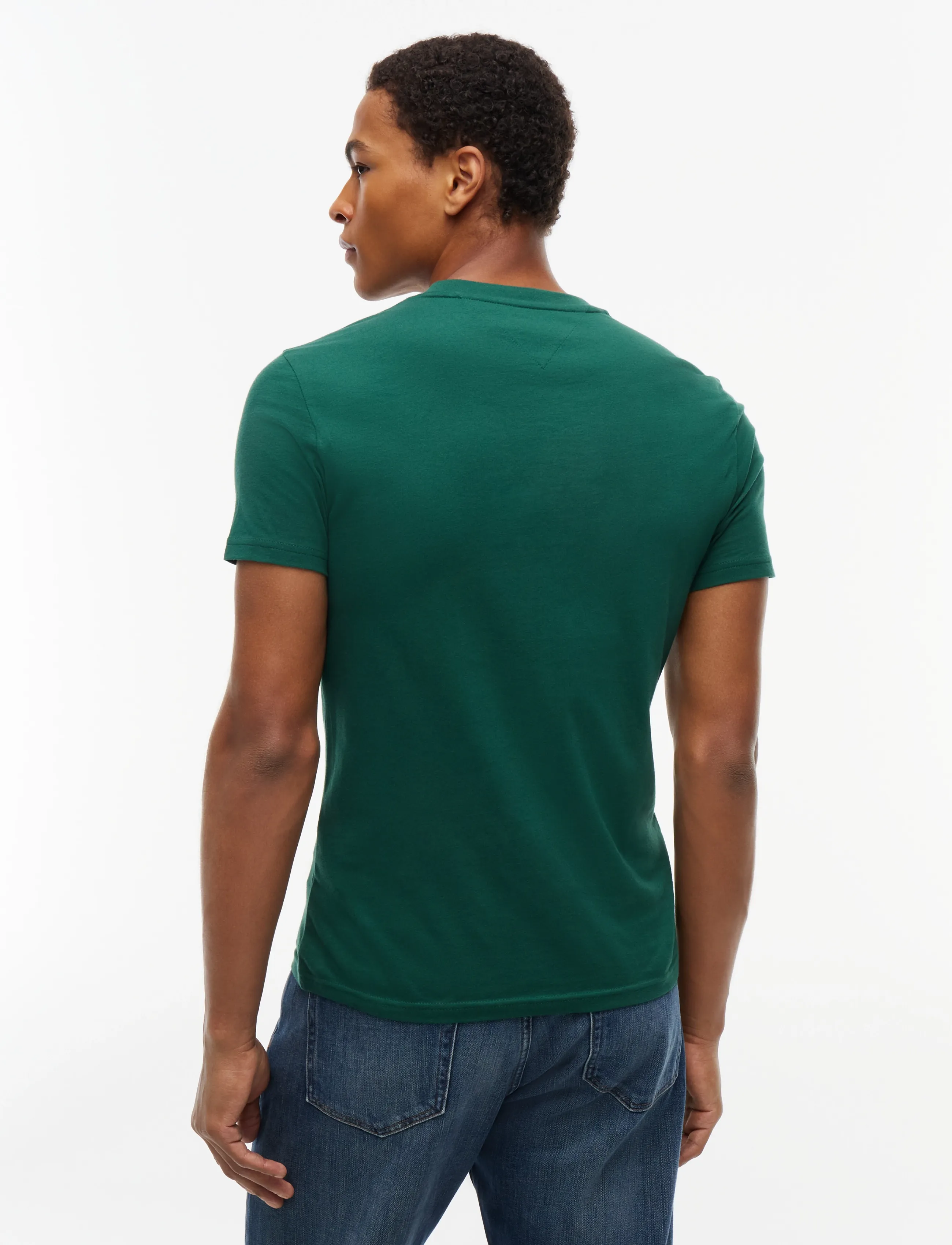 Tommy Jeans - 2 Pack Extra Slim Logo T-Shirt - multipack t-shirts - dark blue   velvet green - 5