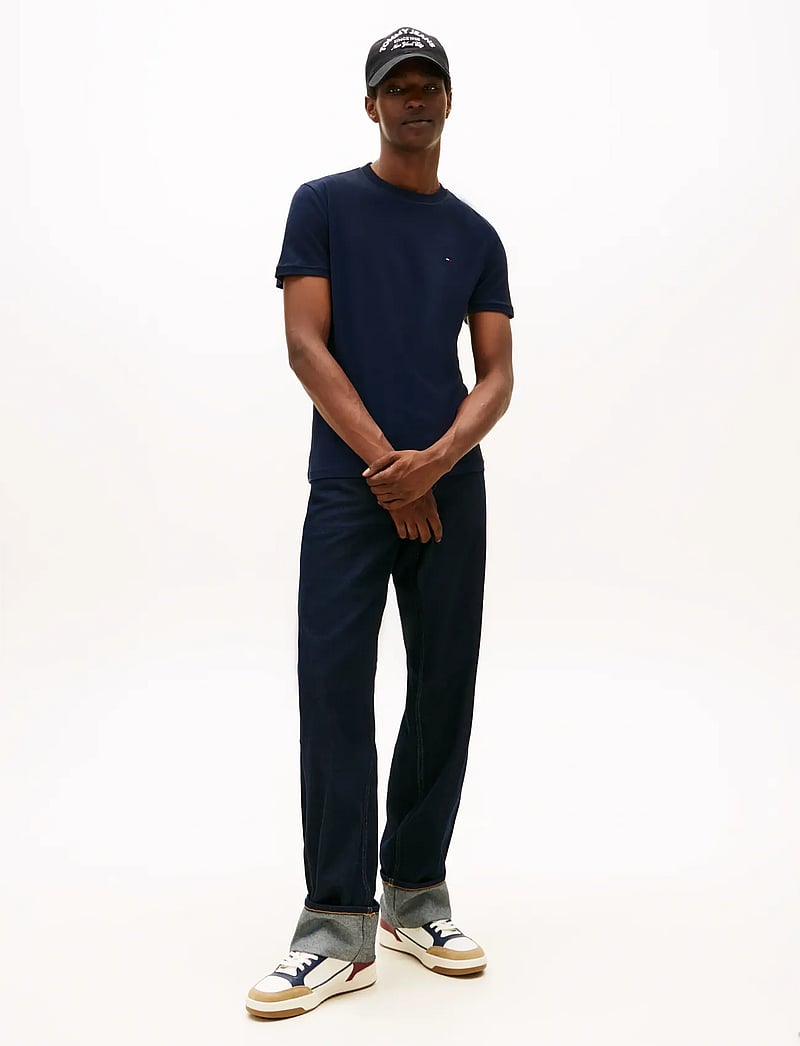 Tommy Jeans - TJM XSLIM 2PACK JERSEY TEE EXT - t-särkide multipakk - ecru dark night navy - 4