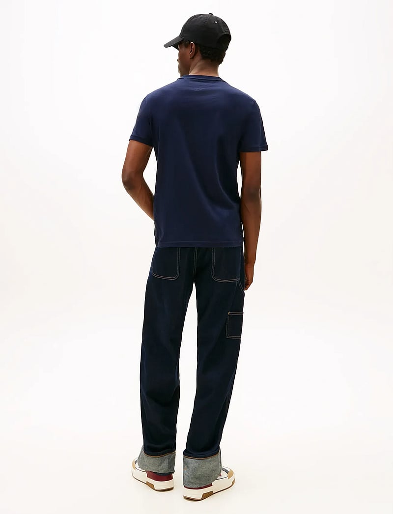 Tommy Jeans - TJM XSLIM 2PACK JERSEY TEE EXT - t-särkide multipakk - ecru dark night navy - 5