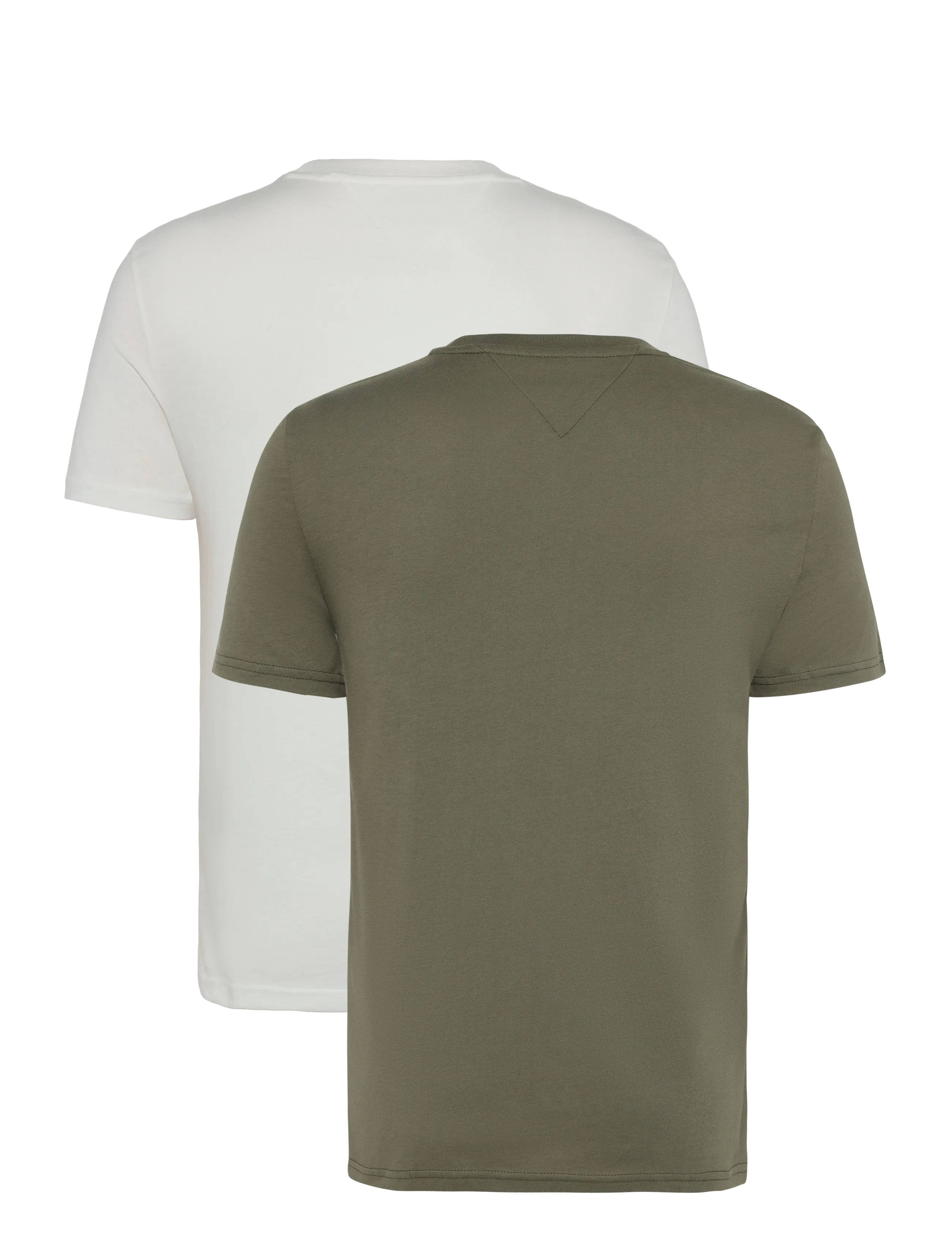 Tommy Jeans - TJM XSLIM 2PACK JERSEY TEE EXT - t-särkide multipakk - ecru   rocky mountain - 2
