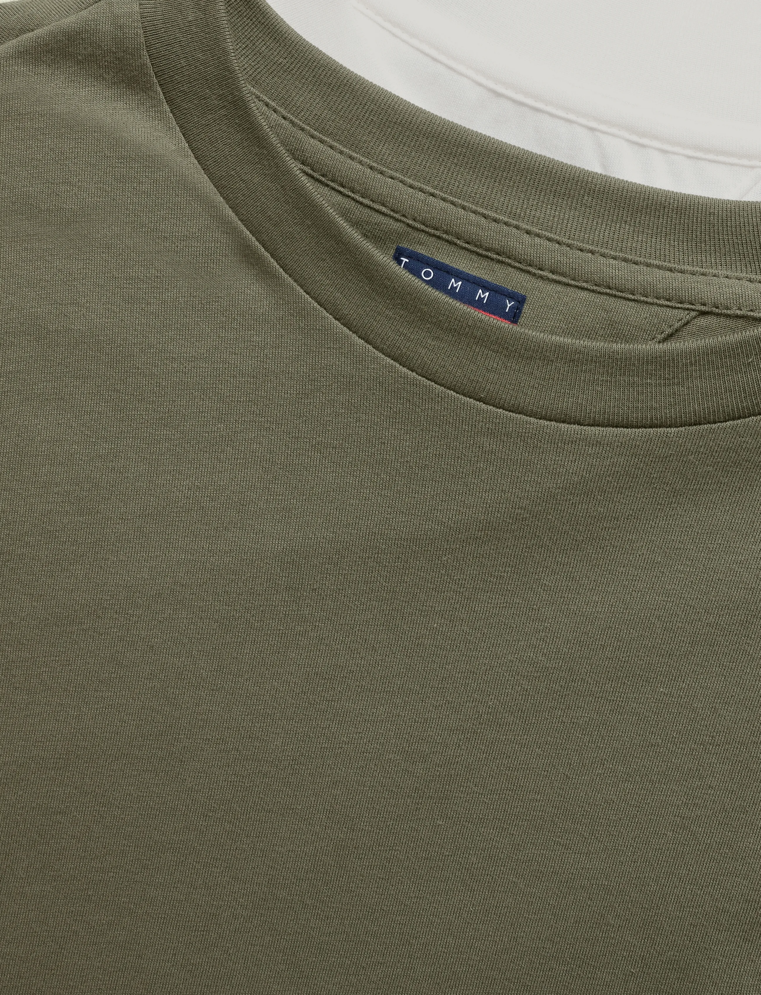 Tommy Jeans - TJM XSLIM 2PACK JERSEY TEE EXT - multipack t-shirts - ecru   rocky mountain - 5