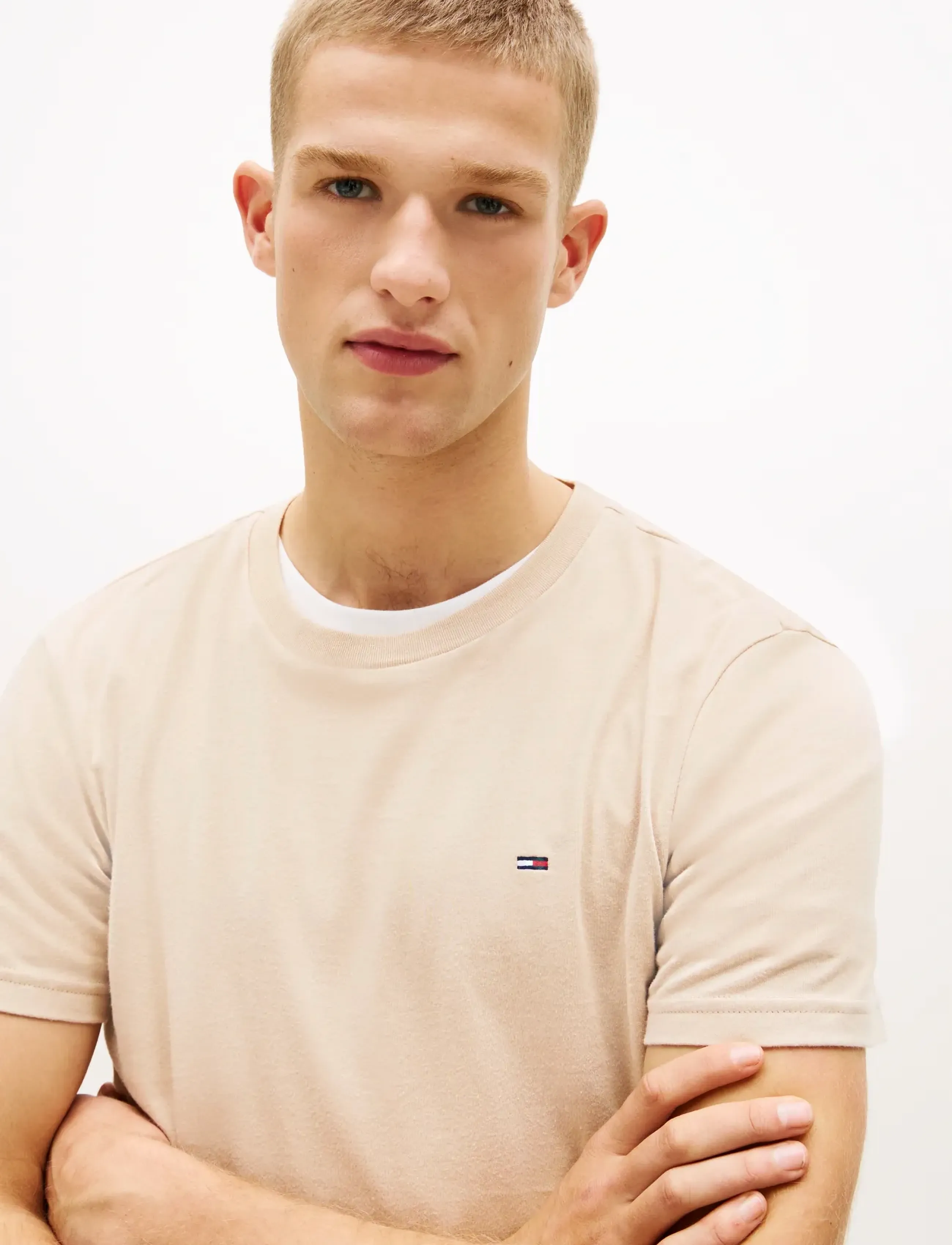 Tommy Jeans - TJM XSLIM 2PACK JERSEY TEE EXT - multipack t-shirts - ecru white clay - 4