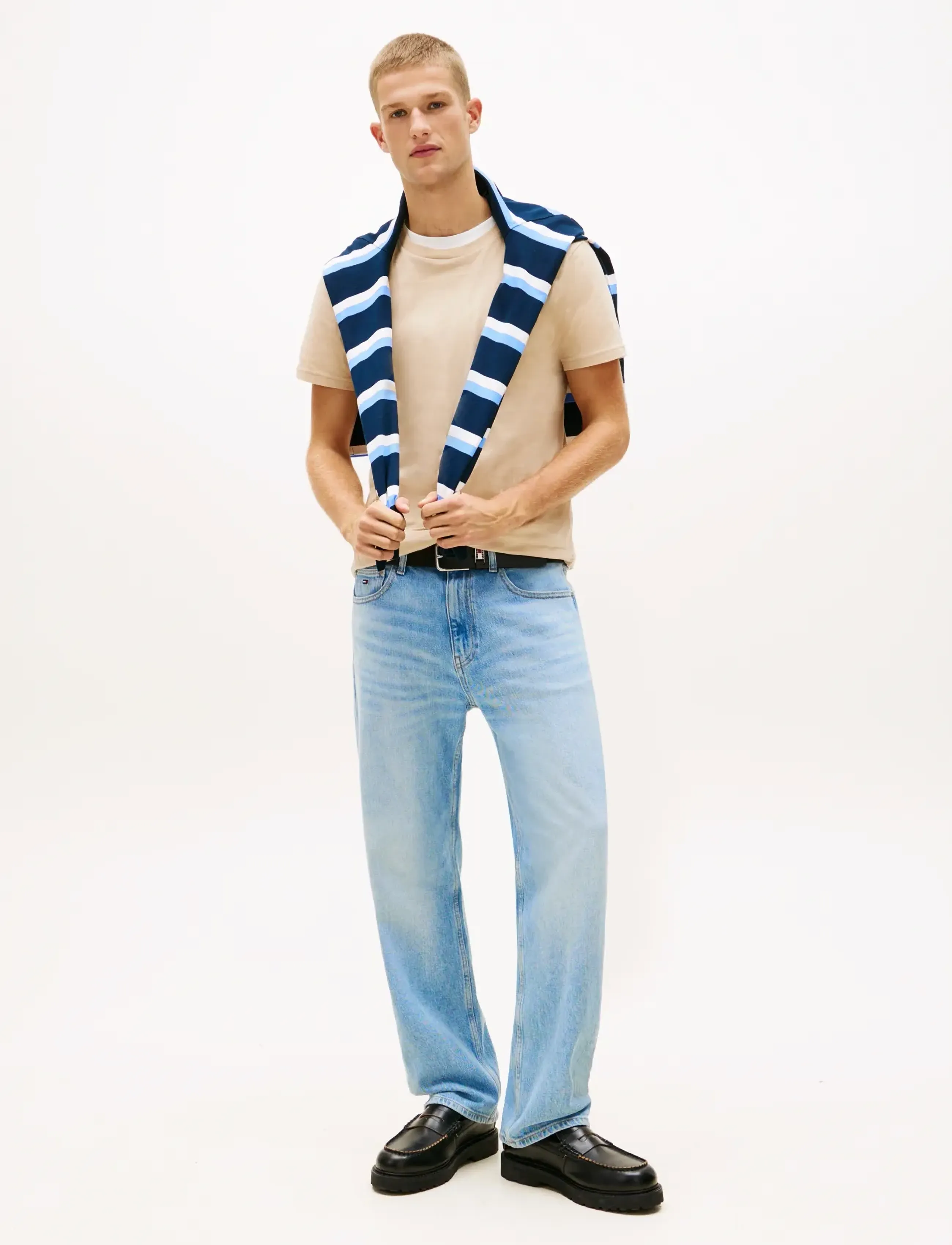 Tommy Jeans - TJM XSLIM 2PACK JERSEY TEE EXT - multipack t-shirts - ecru white clay - 5