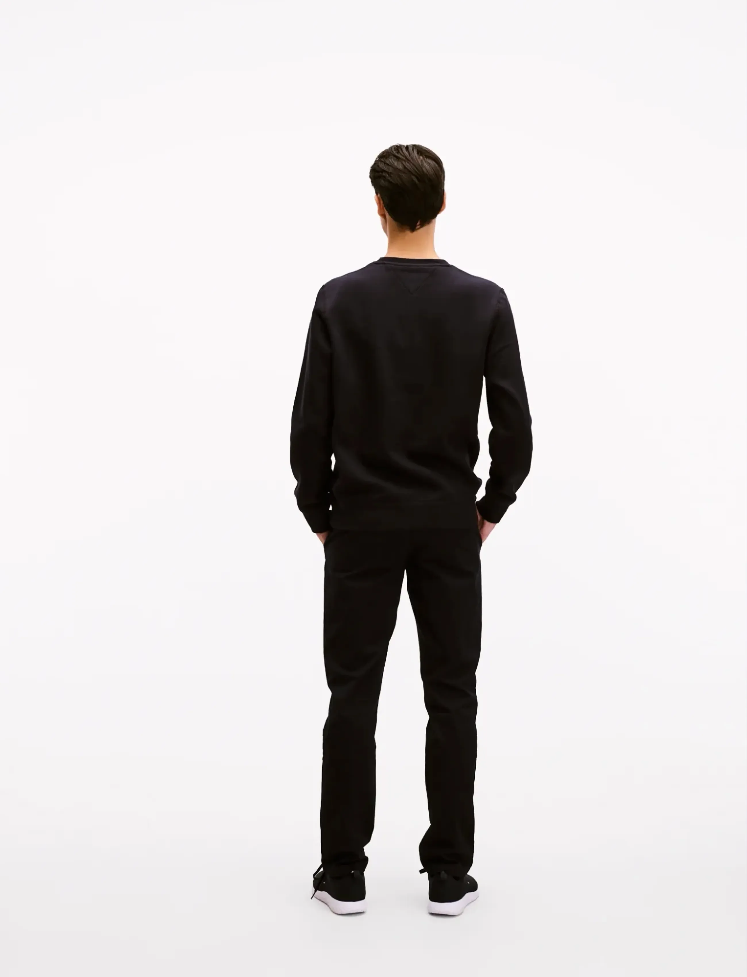 Tommy Jeans SCANTON SLIM DH4288 - Riided - DENIM BLACK / black