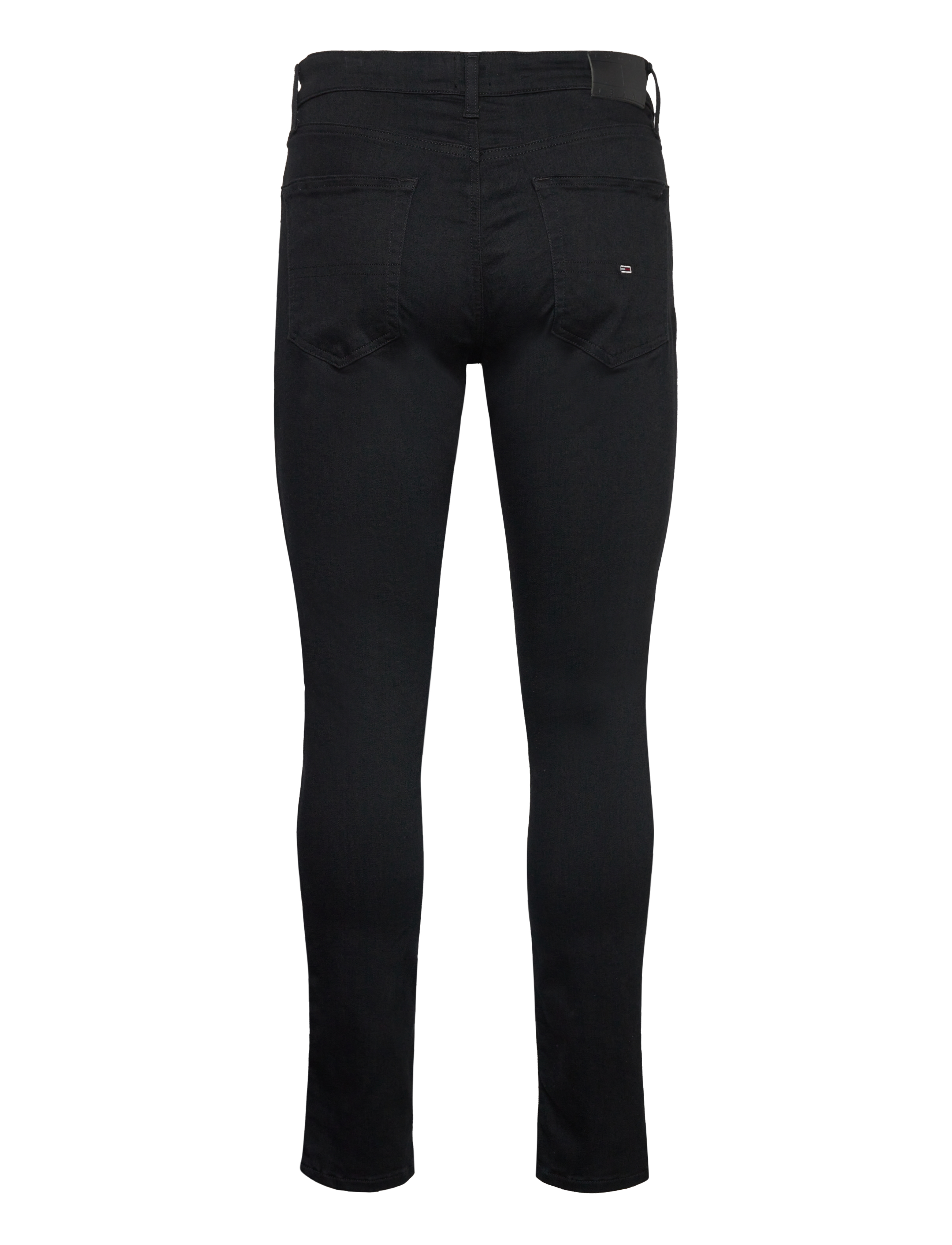 Tommy Jeans - AUSTIN SLIM TPRD DH4288 - džinsa bikses ar tievām starām - denim black - 2
