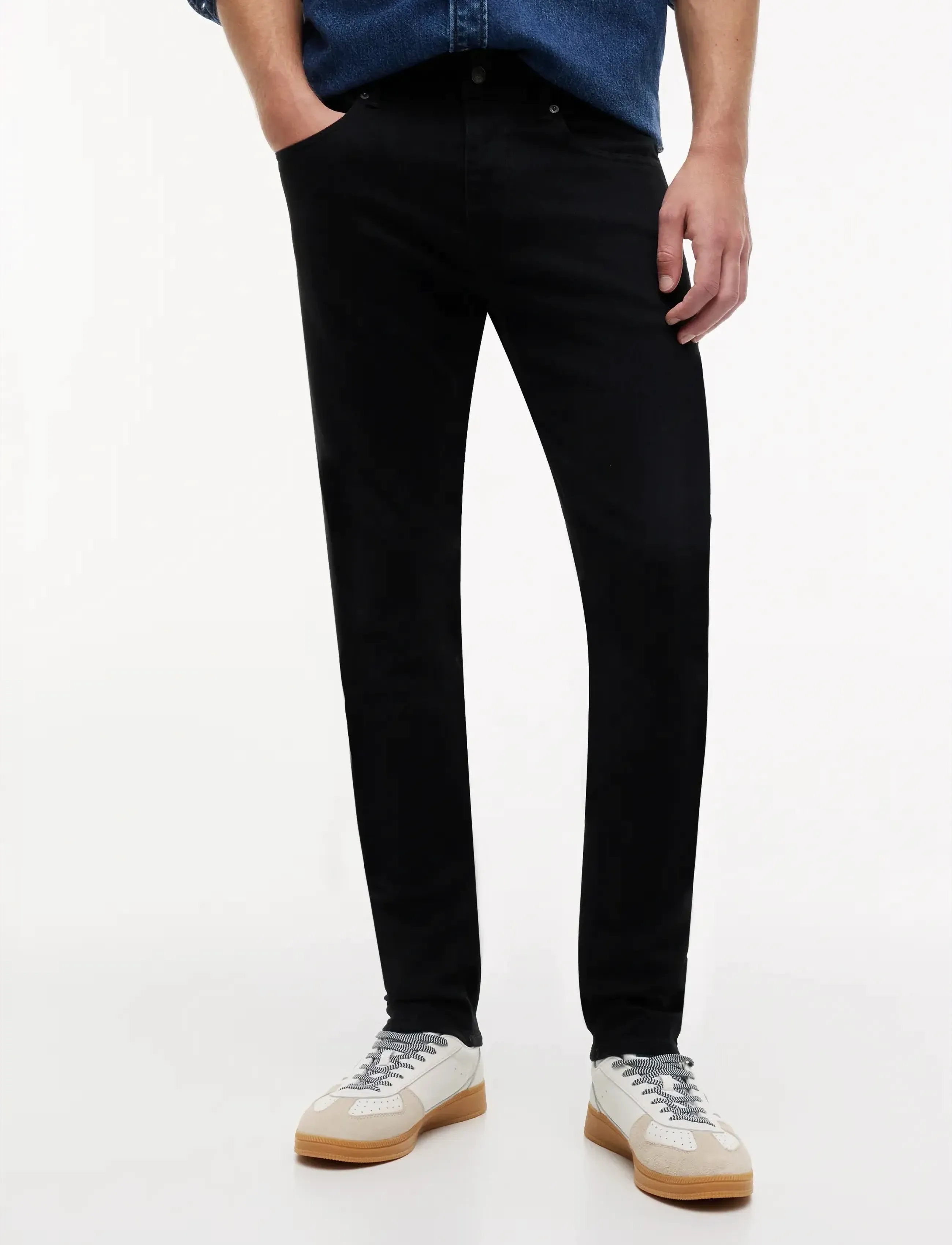 Tommy Jeans AUSTIN SLIM TPRD DH4288 - Jeans - DENIM BLACK / black