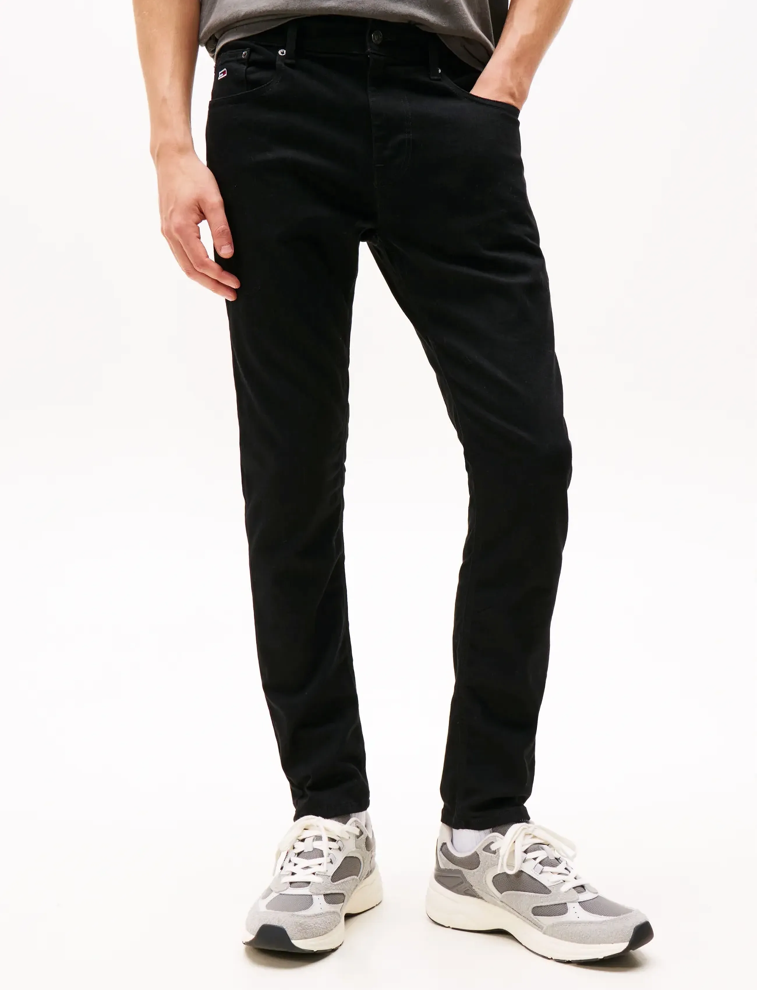 Tommy Jeans AUSTIN SLIM TPRD DH4288 - Jeans - DENIM BLACK / black