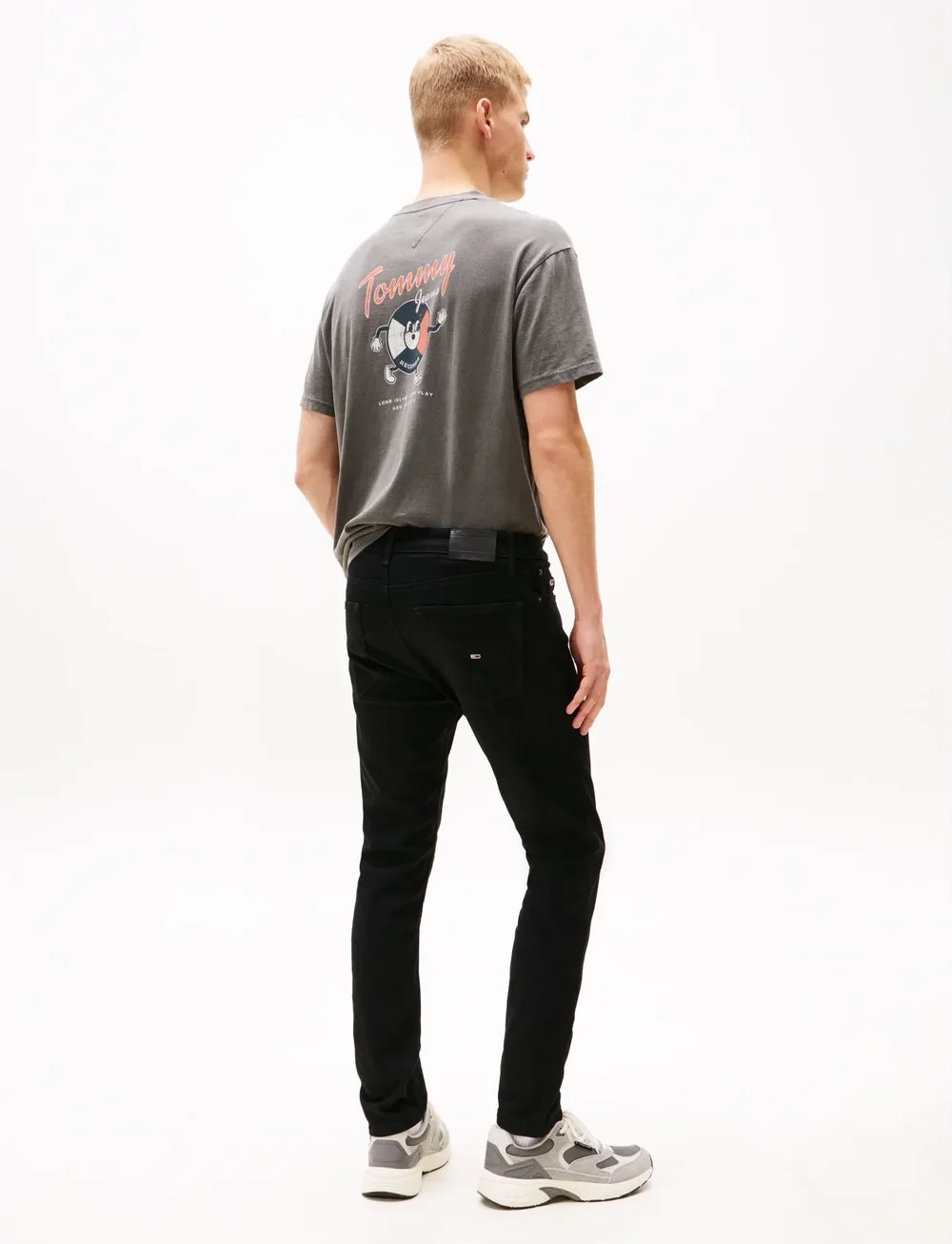 Tommy Jeans - AUSTIN SLIM TPRD DH4288 - slim fit jeans - denim black - 5