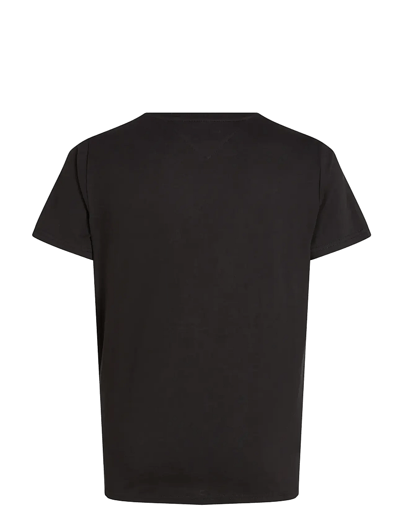 Tommy Jeans - TJM REG ESSENTIAL FLAG TEE EXT - kurzärmelig - black - 2