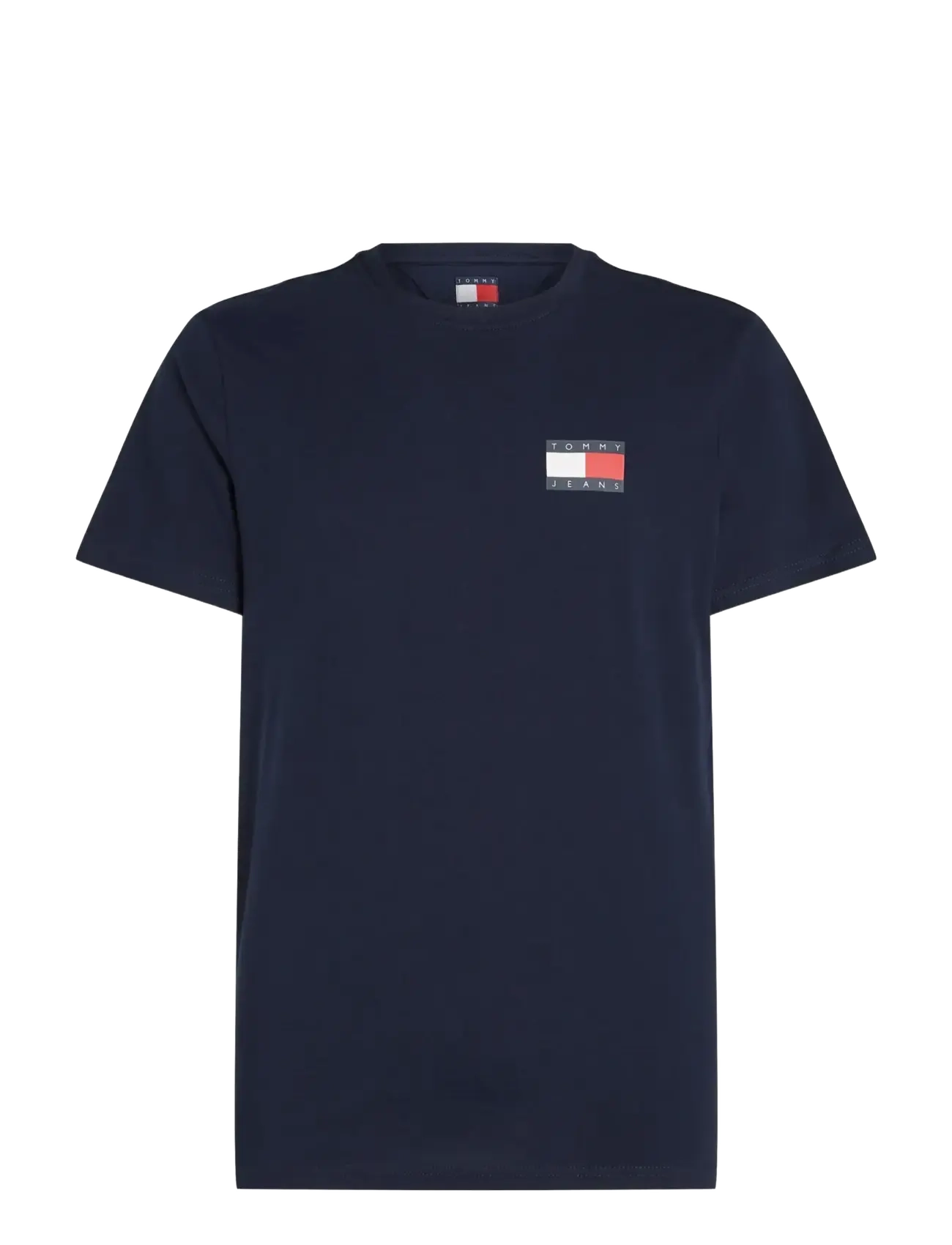 Tommy Jeans - TJM REG ESSENTIAL FLAG TEE EXT - kurzärmelig - dark blue - 1