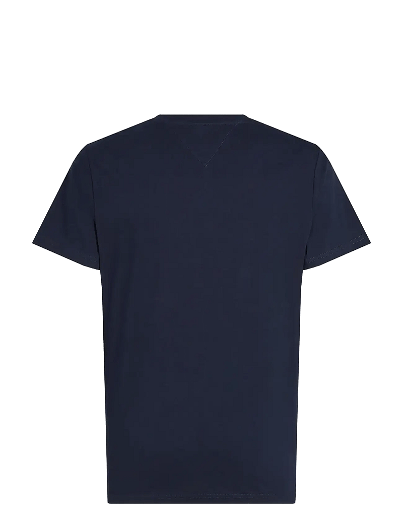 Tommy Jeans - TJM REG ESSENTIAL FLAG TEE EXT - kurzärmelig - dark blue - 2
