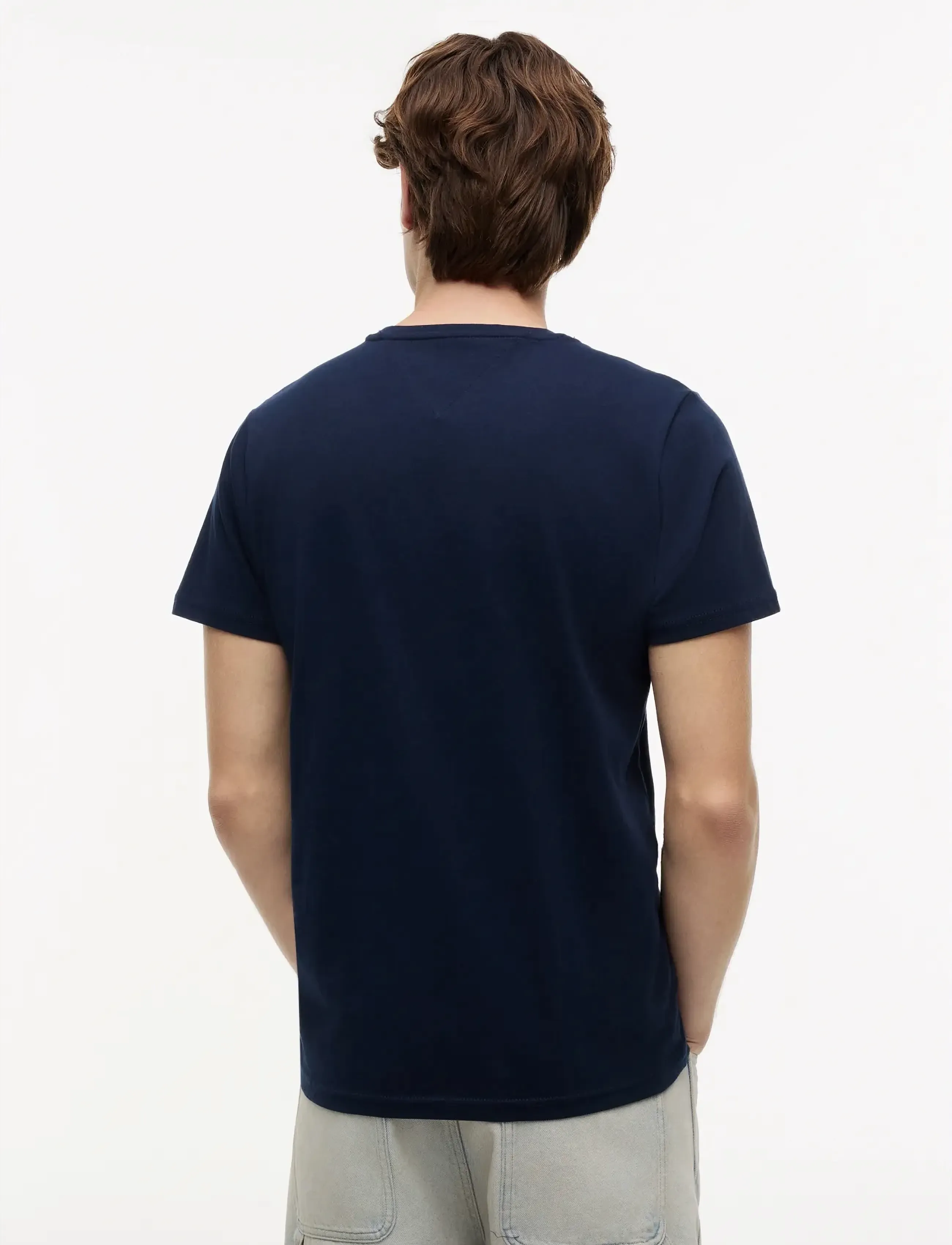 Tommy Jeans - TJM REG ESSENTIAL FLAG TEE EXT - kurzärmelig - dark blue - 3