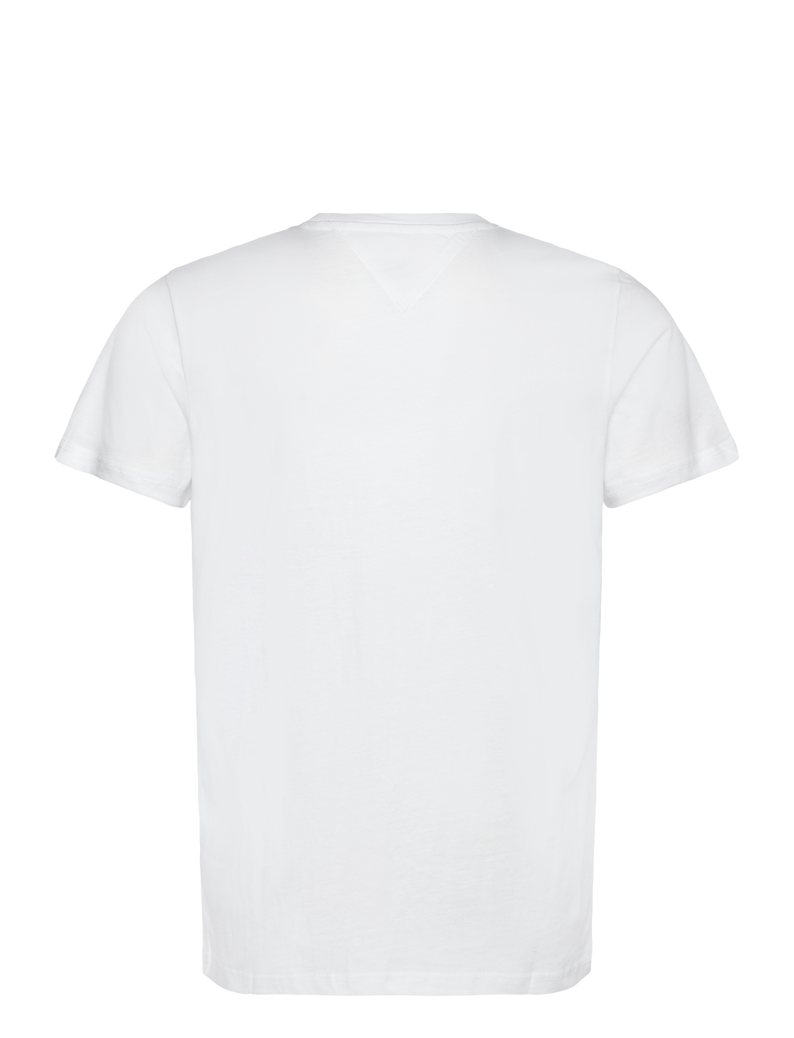 Tommy Jeans - TJM REG ESSENTIAL FLAG TEE EXT - kortærmede t-shirts - white - 2