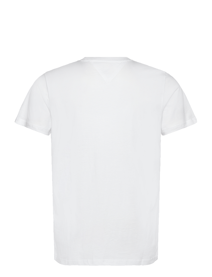 Tommy Jeans - TJM REG ESSENTIAL FLAG TEE EXT - kurzärmelig - white - 2