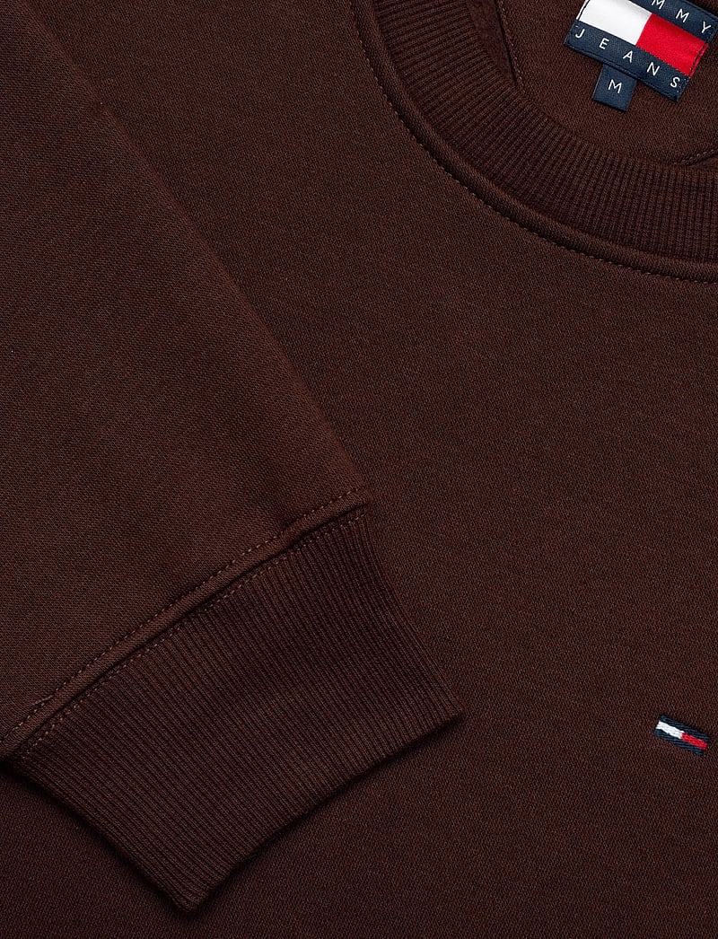 Tommy Jeans - TJM REG S FLAG CREW - urlaubsfavoriten - rich brown - 5