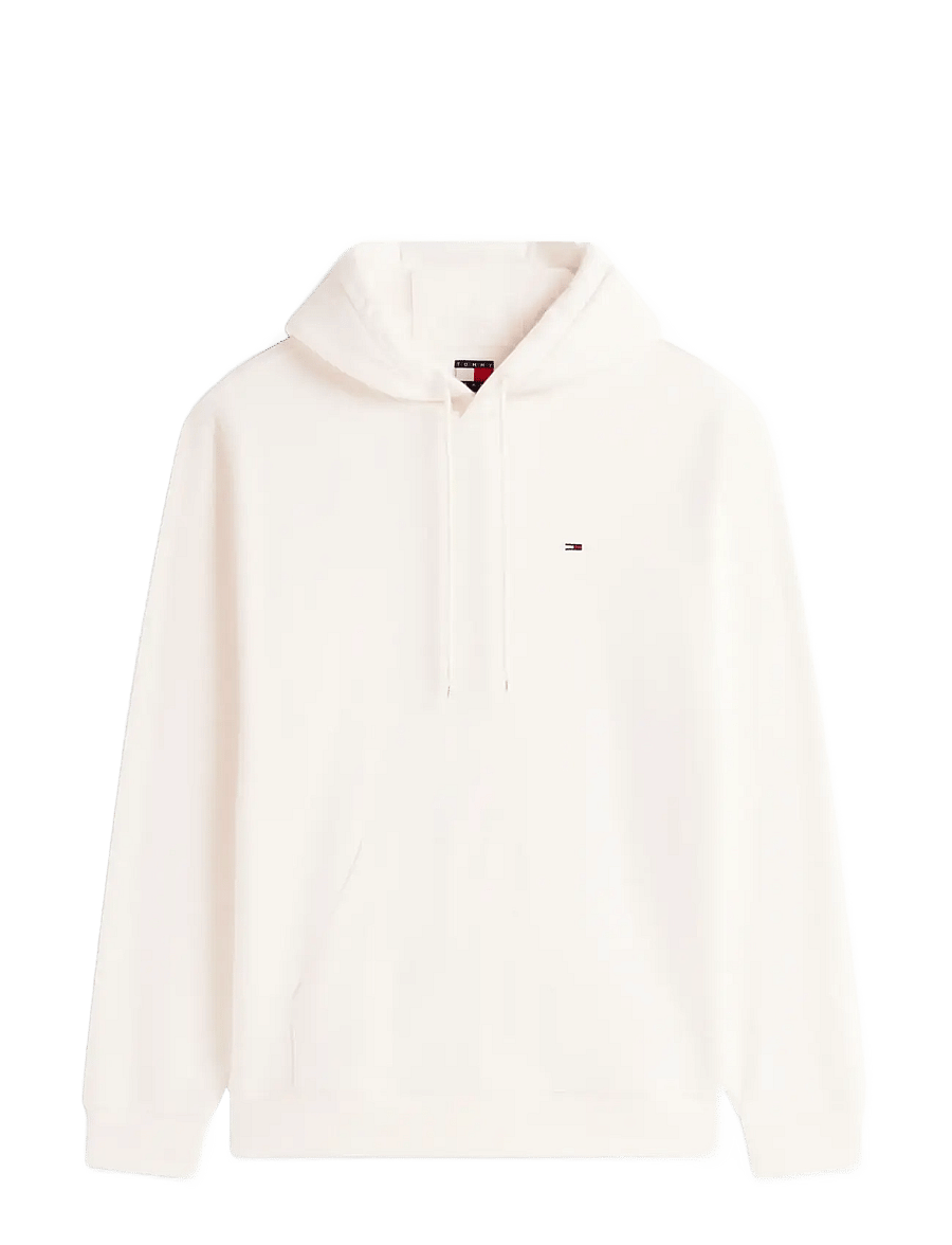 Tommy Jeans - TJM REG S FLAG HOODIE EXT - kapuzenpullover - ancient white - 1