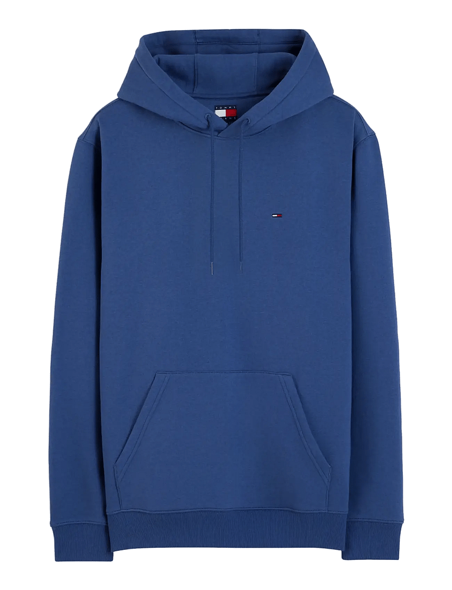 Tommy Jeans - TJM REG S FLAG HOODIE EXT - kapuzenpullover - basic navy - 1