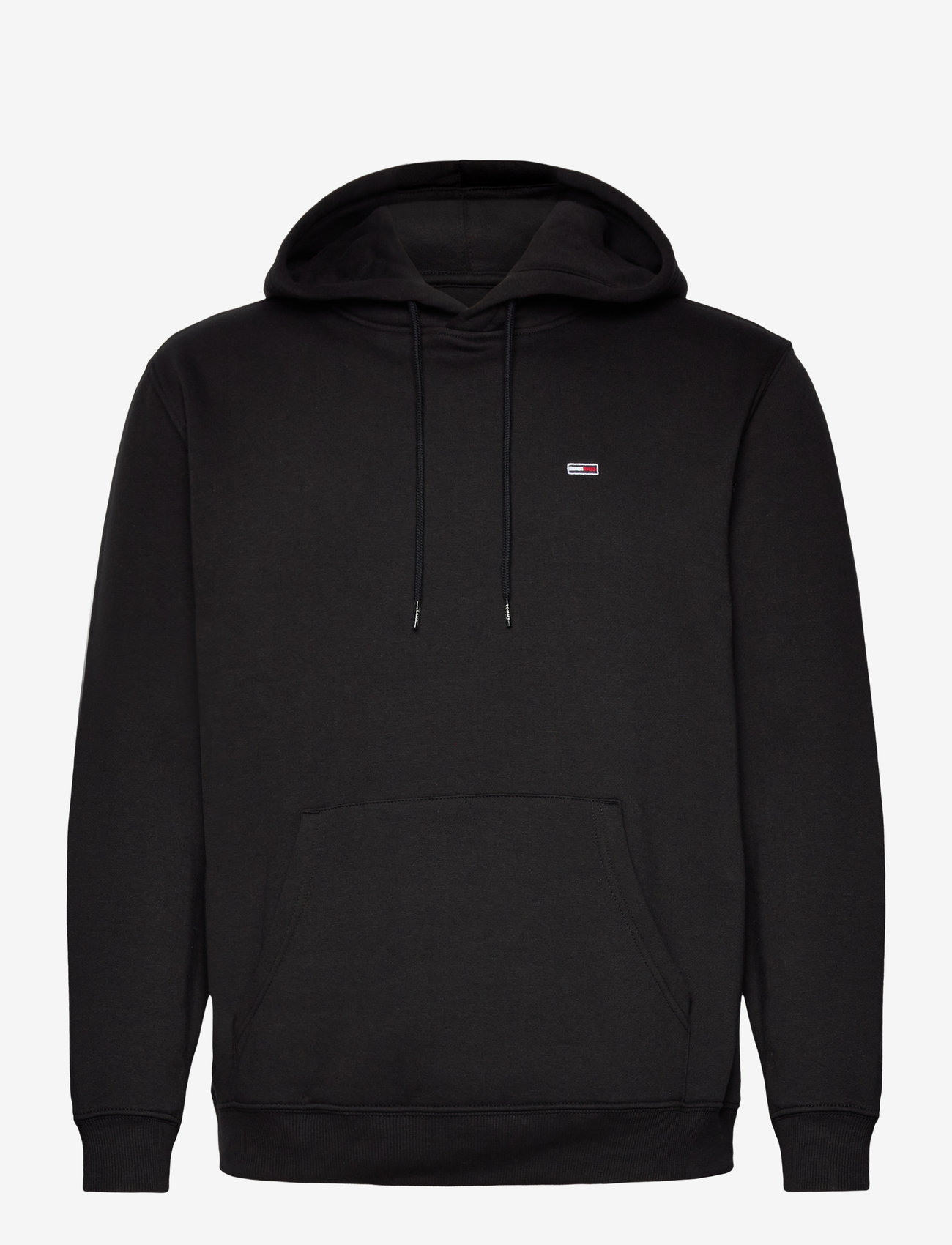 Tommy Jeans - TJM REG S FLAG HOODIE EXT - hoodies - black - 1