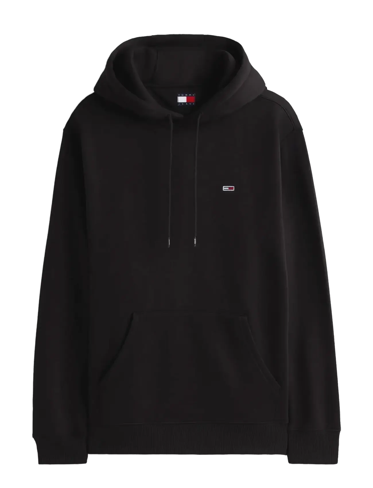 Tommy Jeans TJM REG S FLAG HOODIE - Tommy Jeans - BLACK / black