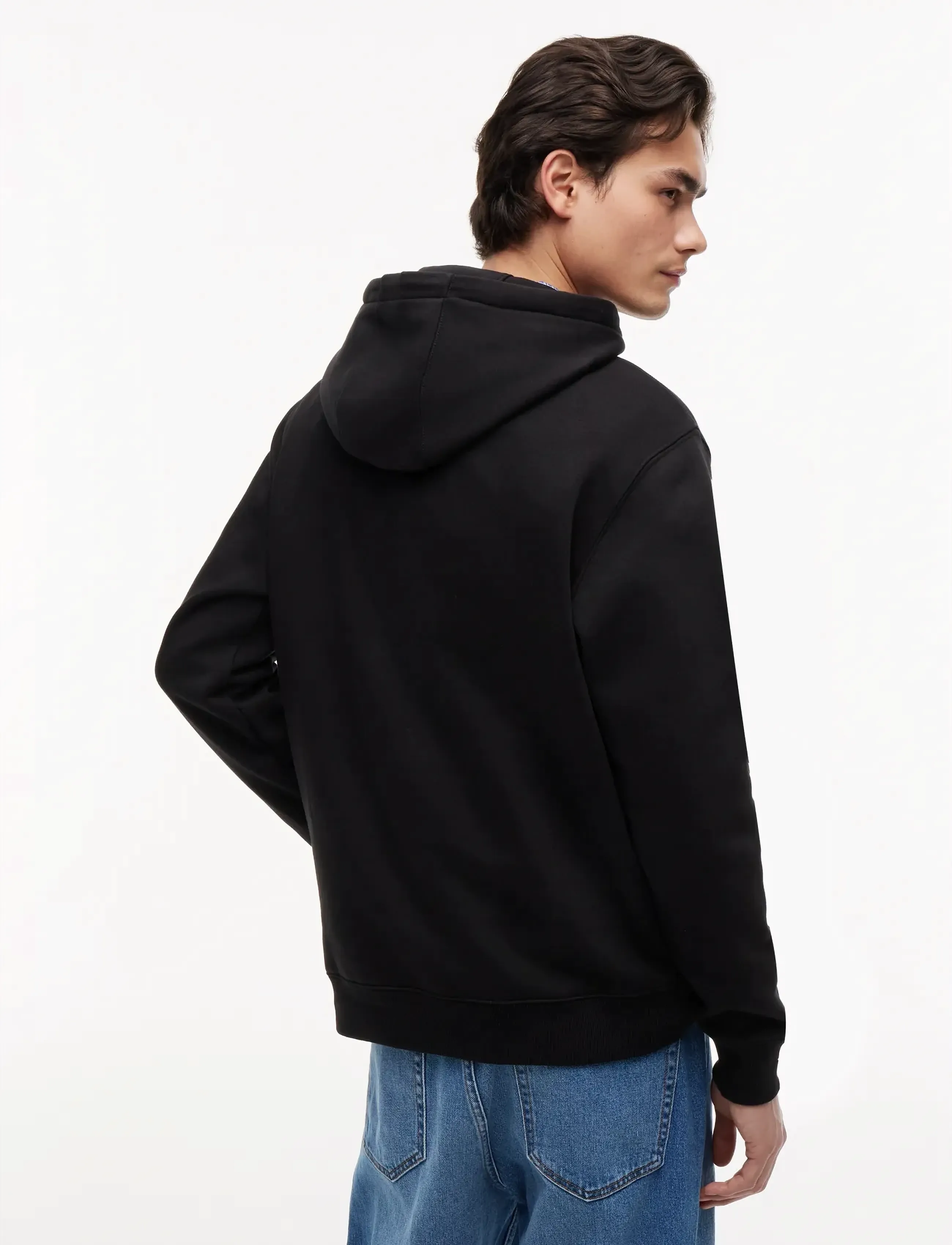 Tommy Jeans - TJM REG S FLAG HOODIE - hættetrøjer - black - 3