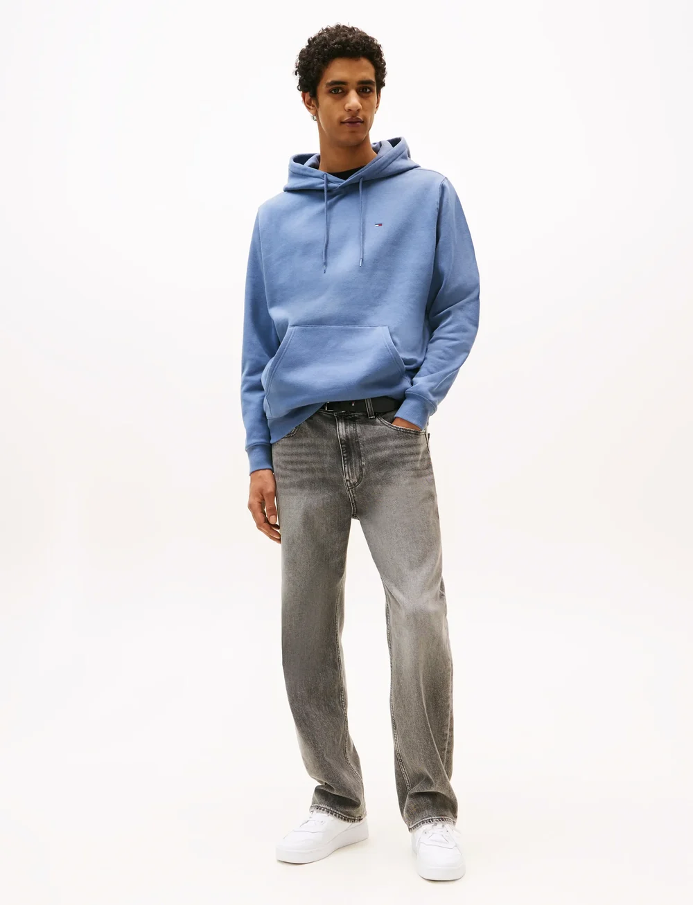Tommy Jeans - TJM REG S FLAG HOODIE - hoodies - blue moment - 2