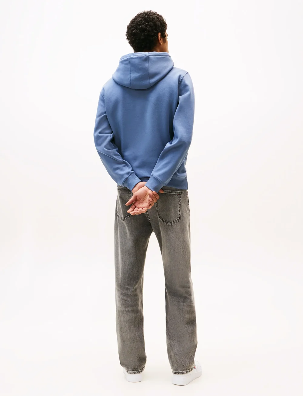 Tommy Jeans - TJM REG S FLAG HOODIE - hoodies - blue moment - 3