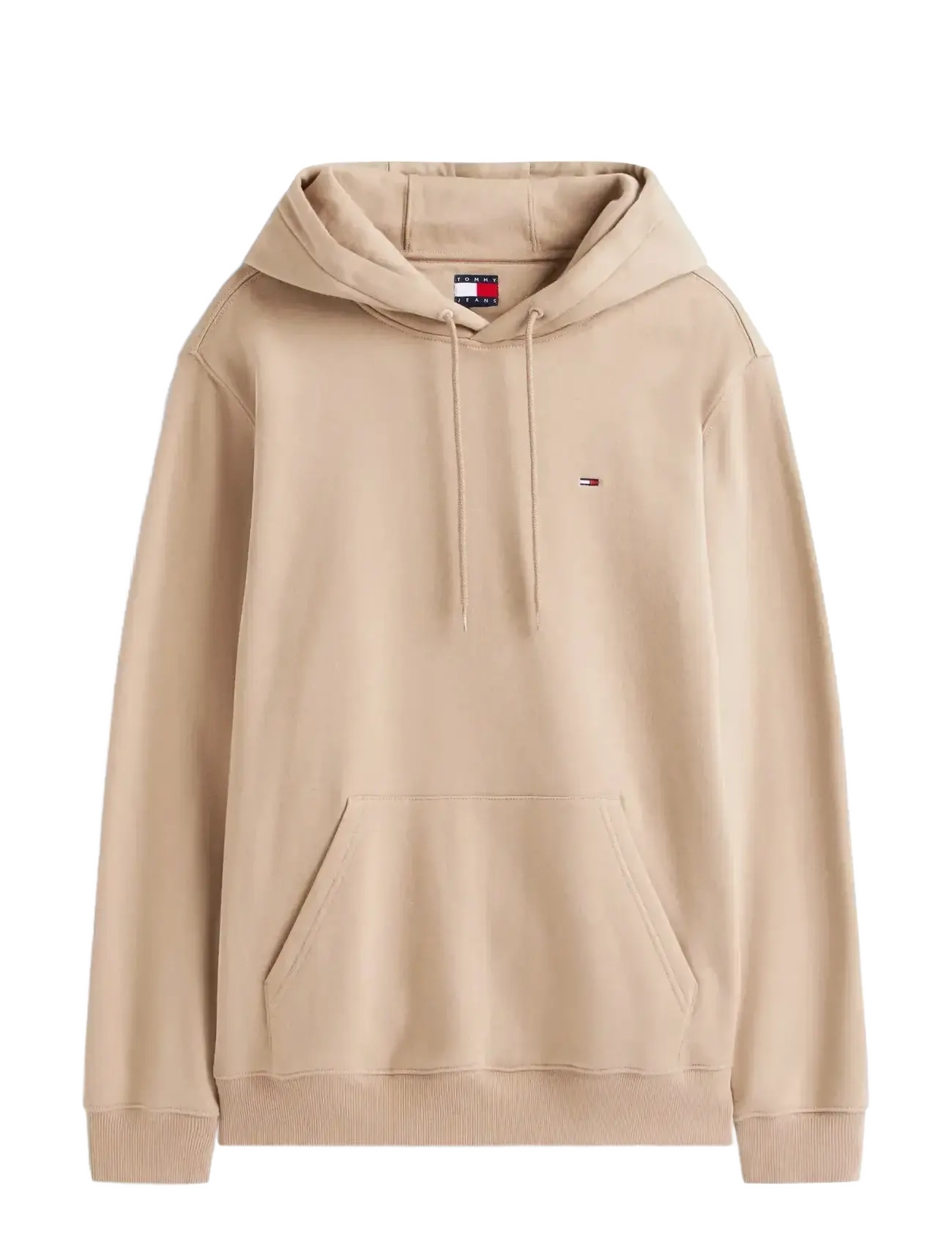 Tommy Jeans TJM REG S FLAG HOODIE - Tommy Jeans - COASTAL TAUPE / beige