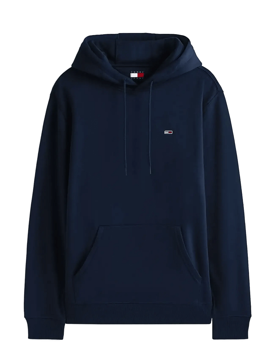 Tommy Jeans - TJM REG S FLAG HOODIE EXT - kapuzenpullover - dark blue - 1