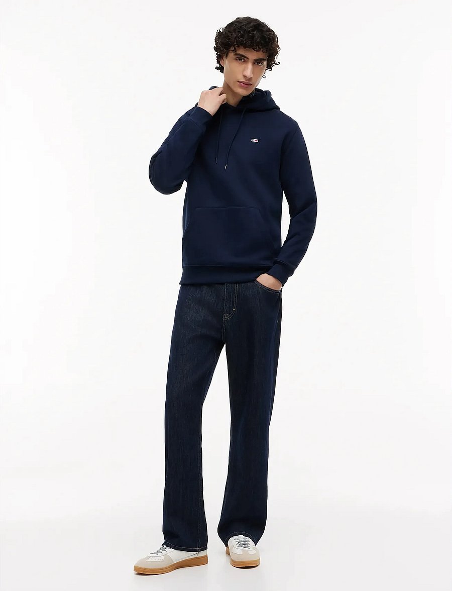 Tommy Jeans - TJM REG S FLAG HOODIE EXT - kapuzenpullover - dark blue - 5