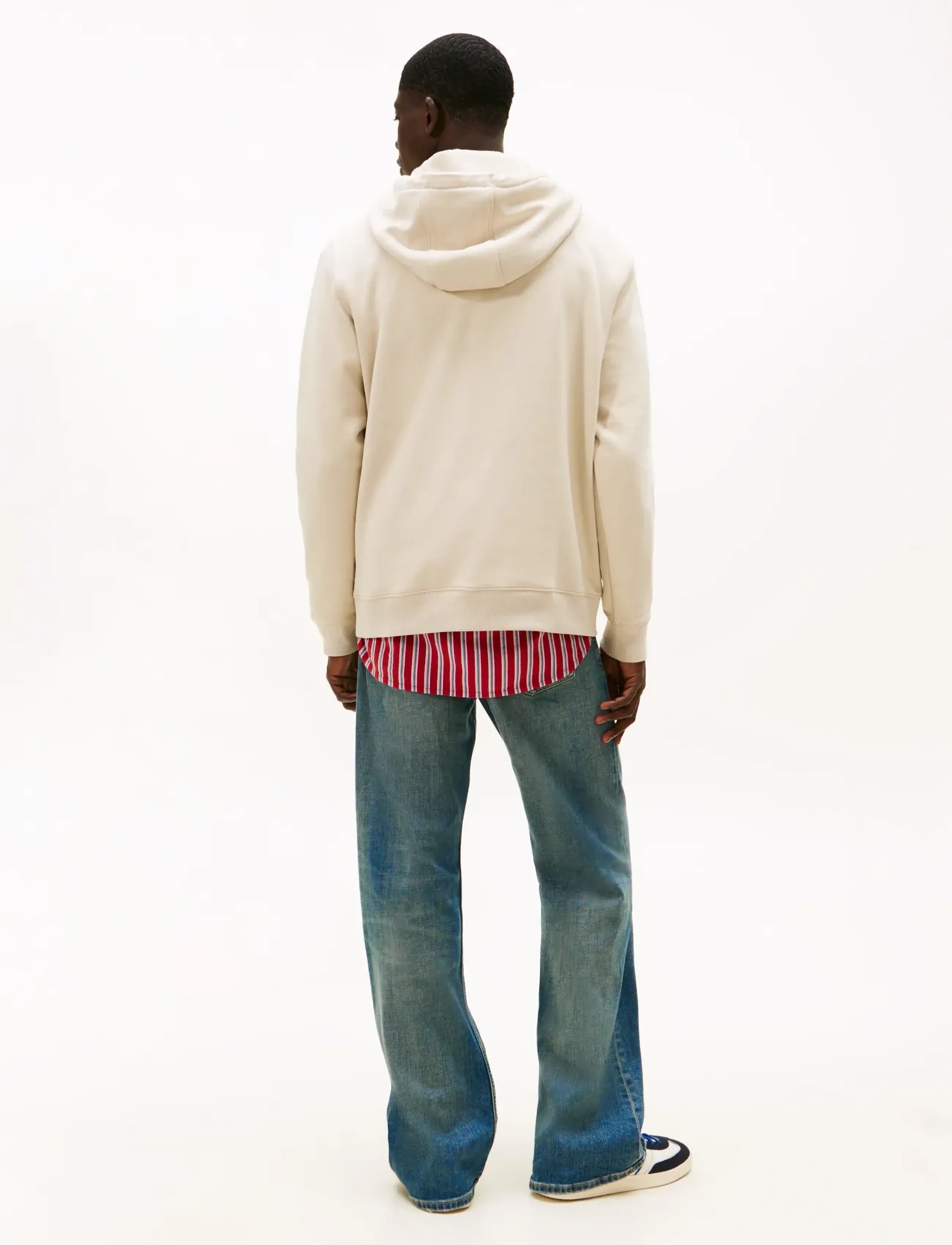 Tommy Jeans - TJM REG S FLAG HOODIE - kapuzenpullover - gulf sand - 3