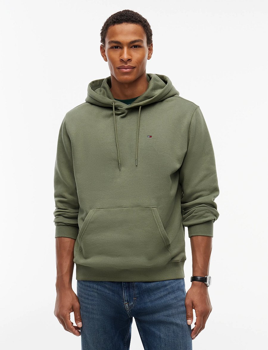 Tommy Jeans - TJM REG S FLAG HOODIE EXT - kapuzenpullover - rocky mountain - 0