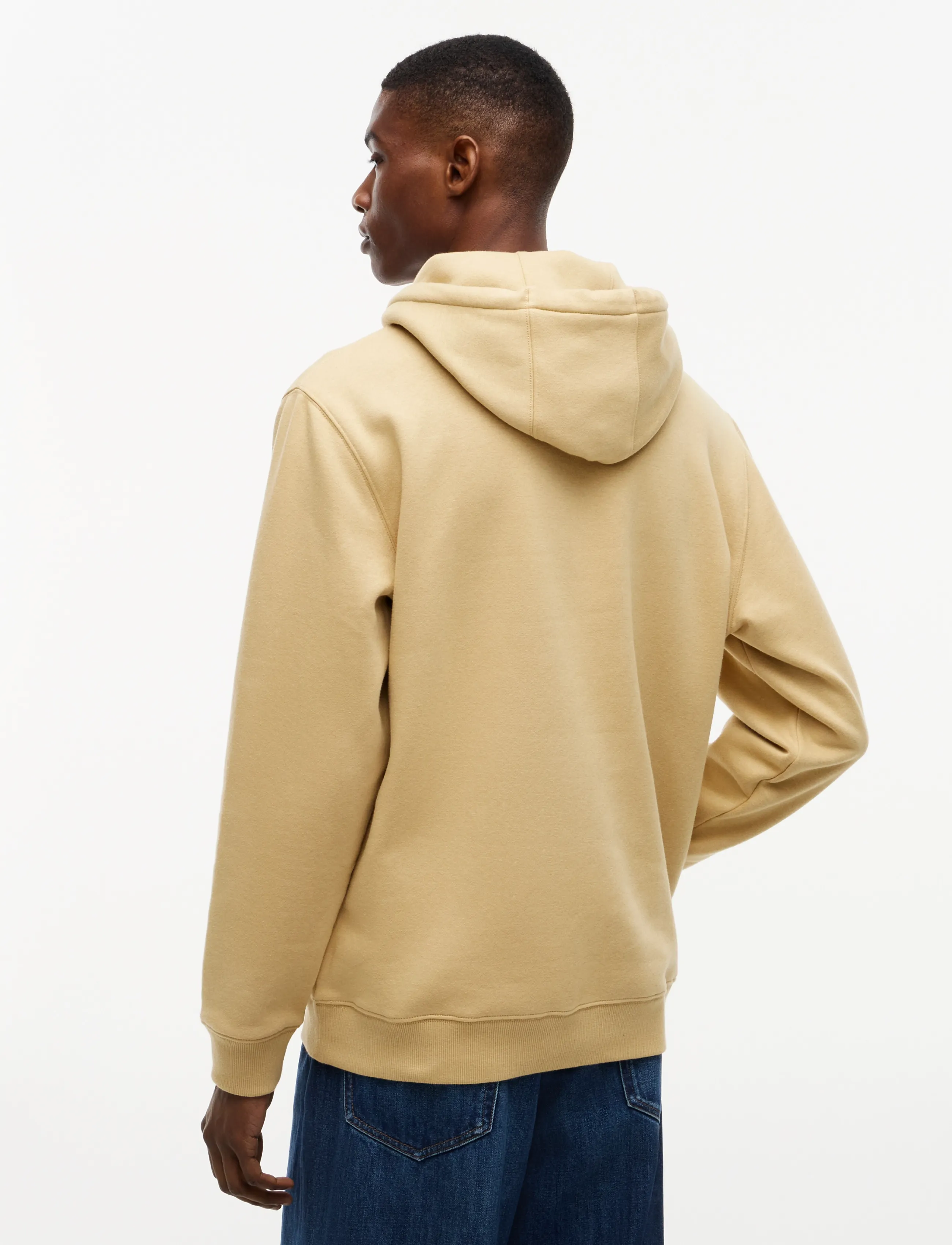 Tommy Jeans - TJM REG S FLAG FLEECE HOODIE - hoodies - sandy beige - 2