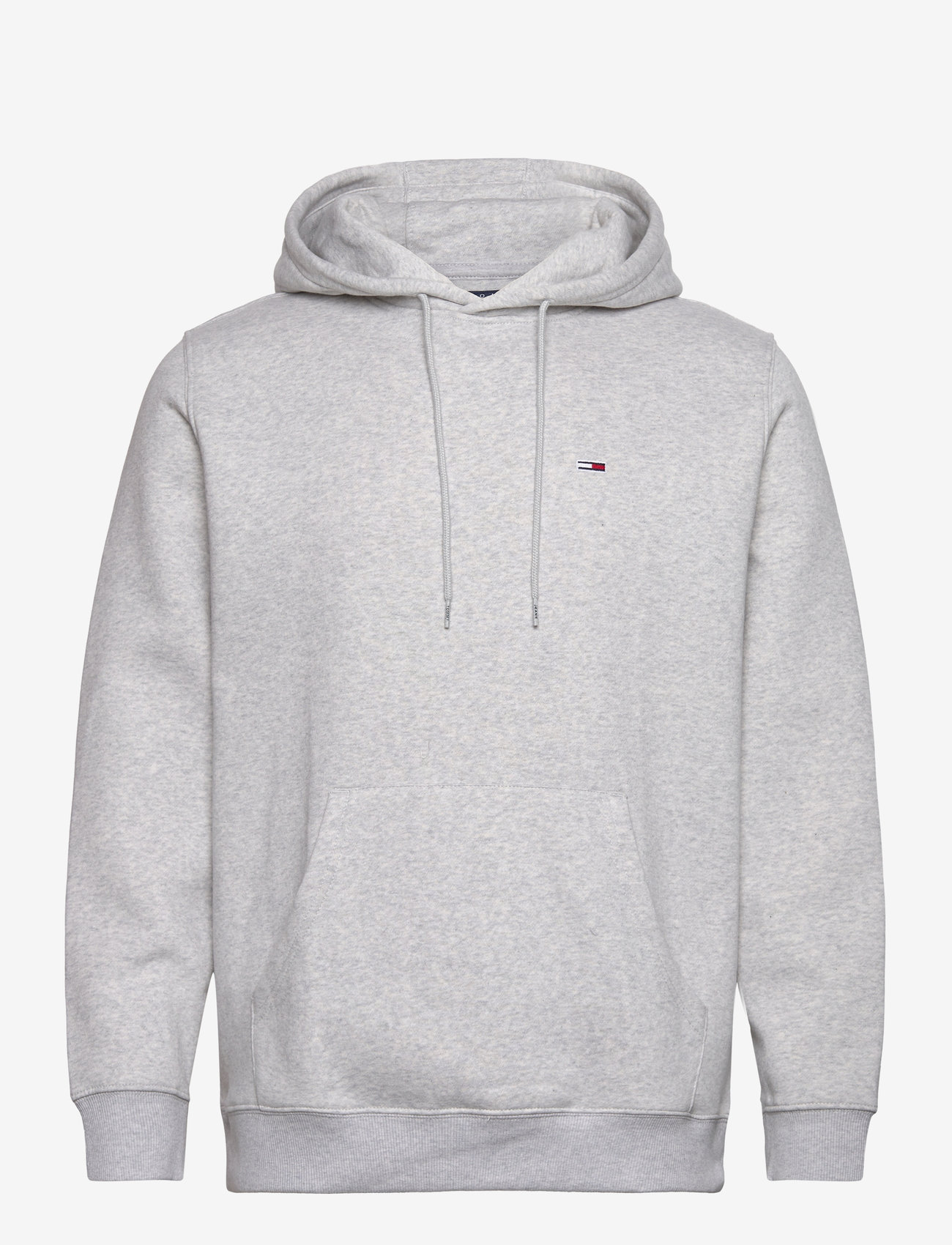 Tommy Jeans - TJM REG S FLAG HOODIE - kapuutsiga dressipluusid - silver grey heather - 1