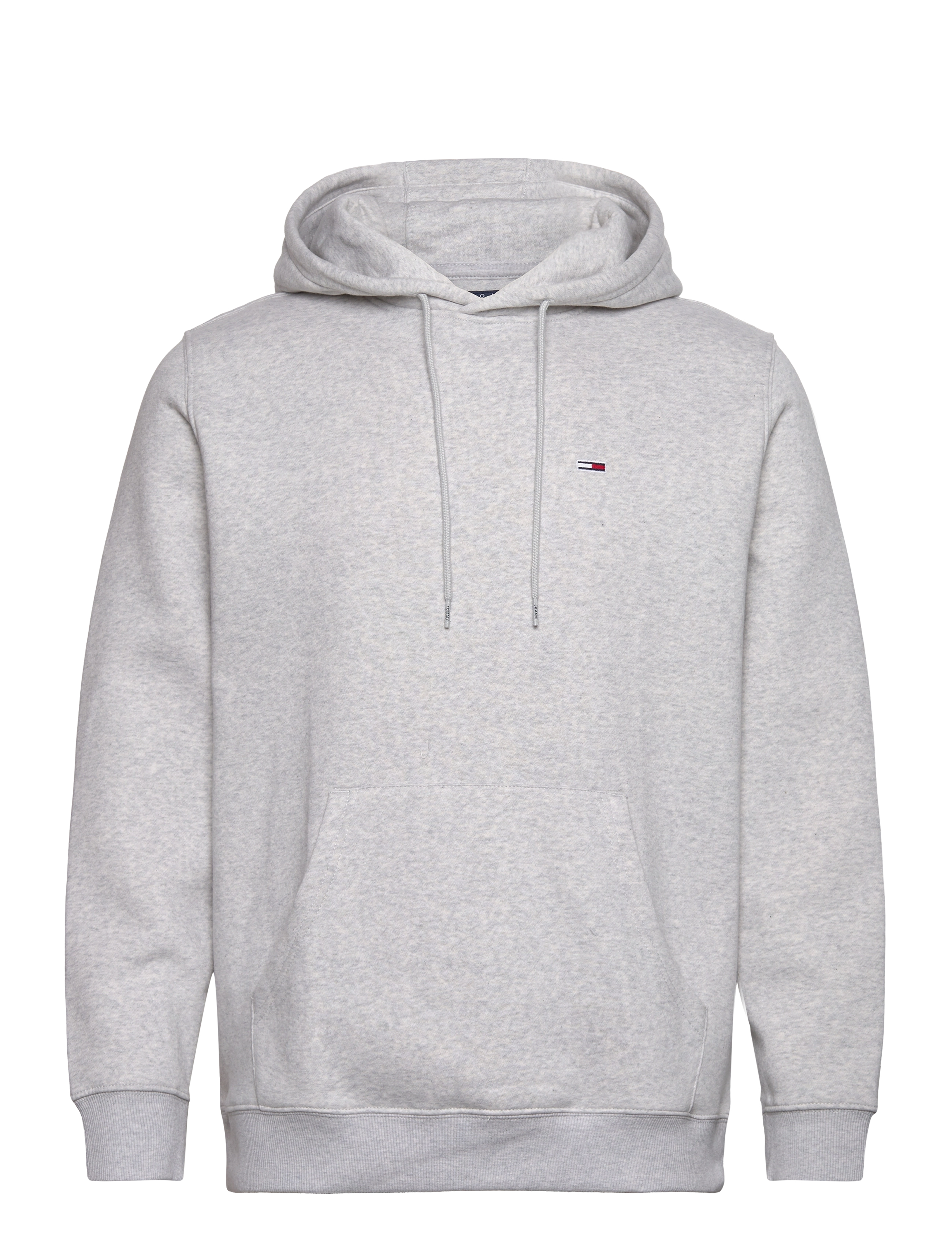 Tommy Jeans TJM REG S FLAG HOODIE - Tommy Jeans - SILVER GREY HEATHER / grey
