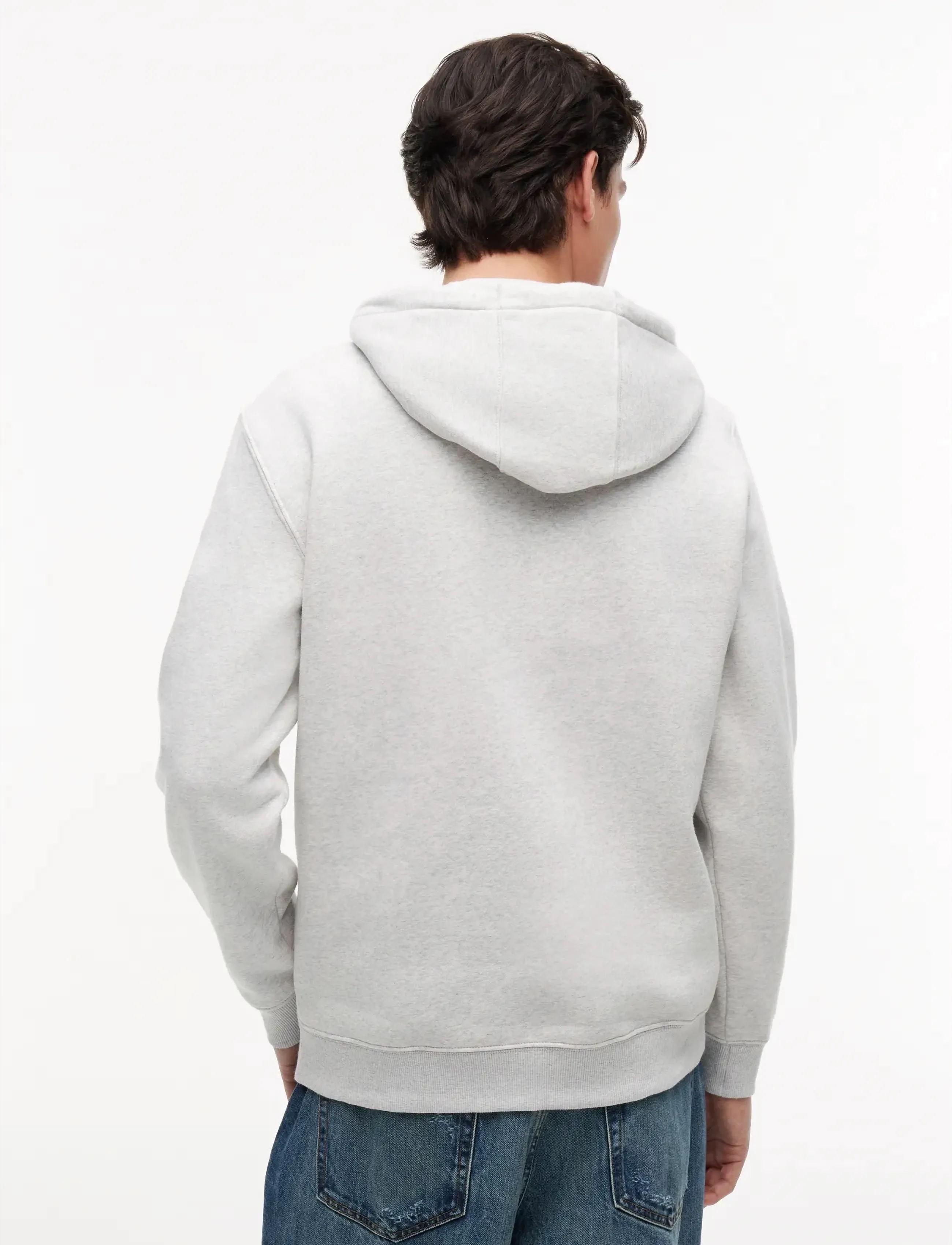 Tommy Jeans - TJM REG S FLAG HOODIE - sweats à capuche - silver grey heather - 3