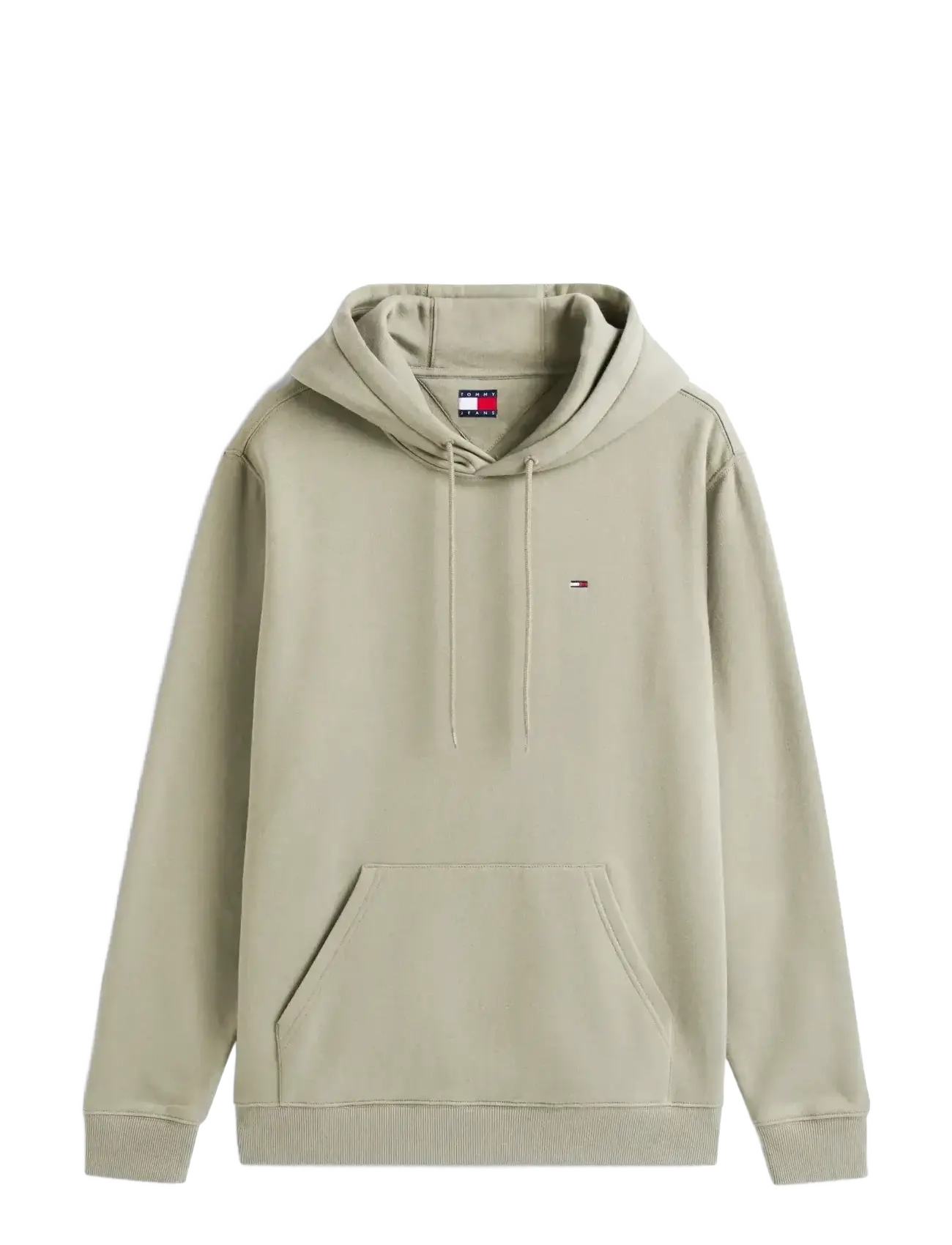 Tommy Jeans TJM REG S FLAG HOODIE - Vaatteet - UTILITY SAGE / khaki/green