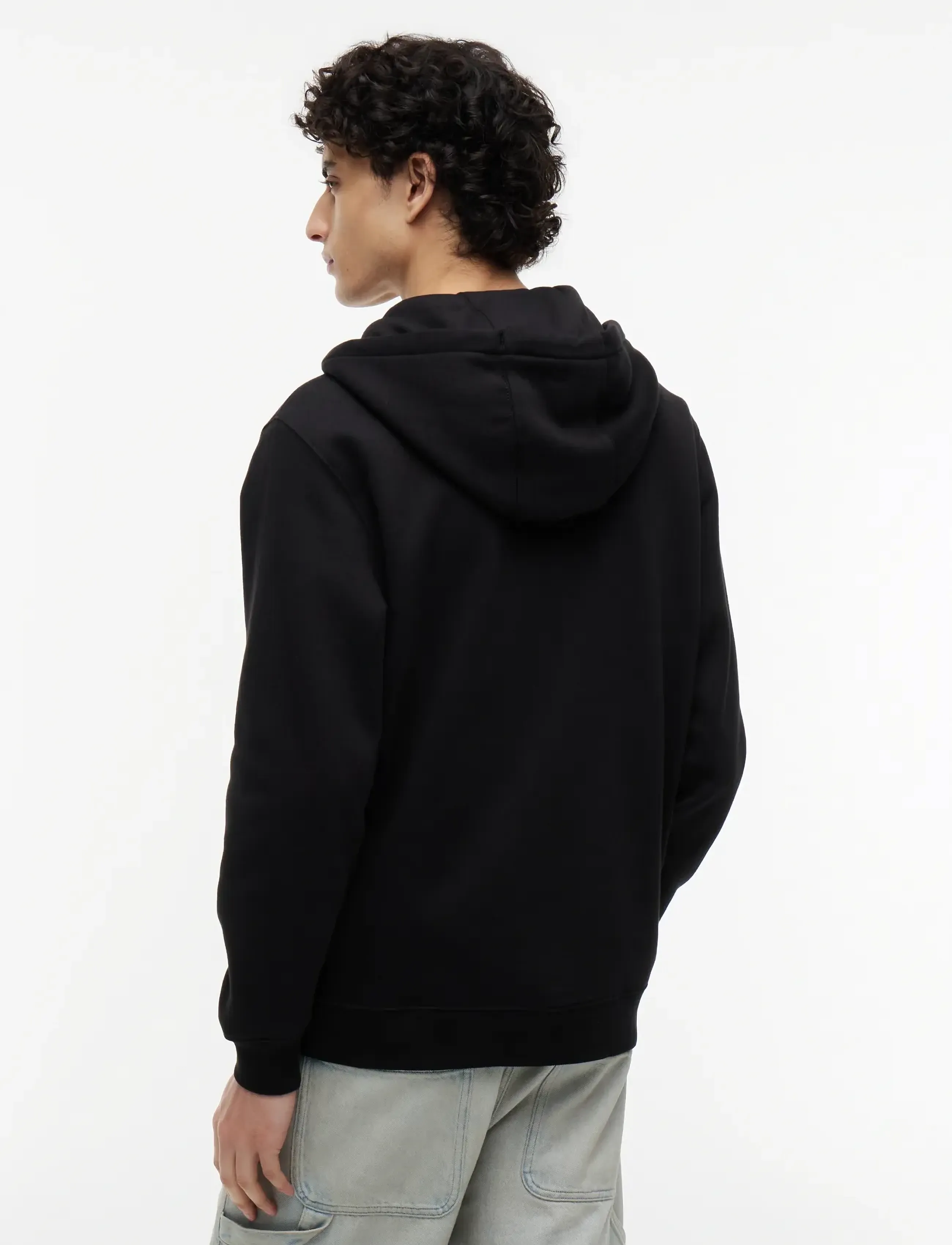 Tommy Jeans - TJM REG S FLAG ZIP THRU - hættetrøjer - black - 3