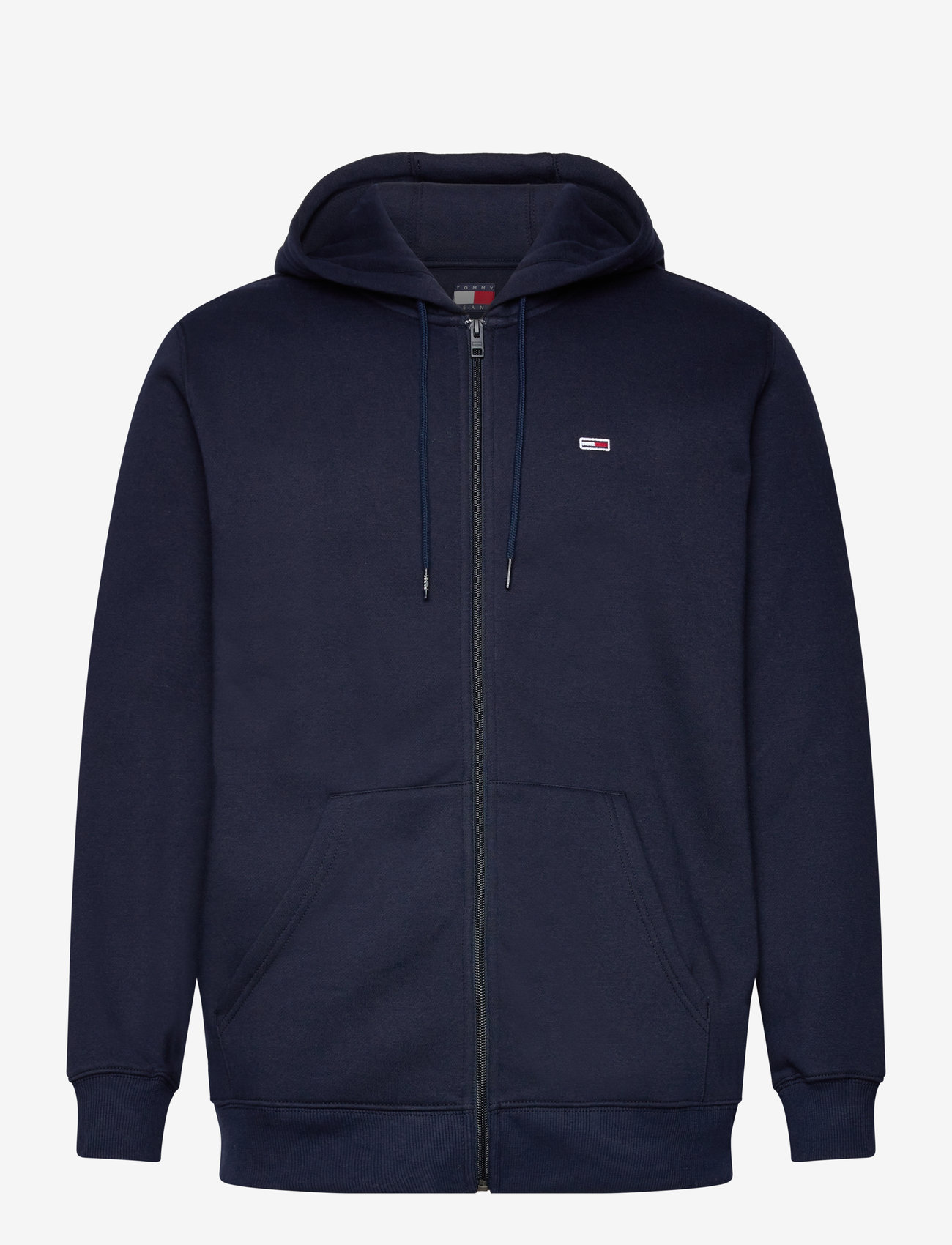Tommy Jeans - TJM REG S FLAG ZIP THRU - hoodies - dark night navy - 1