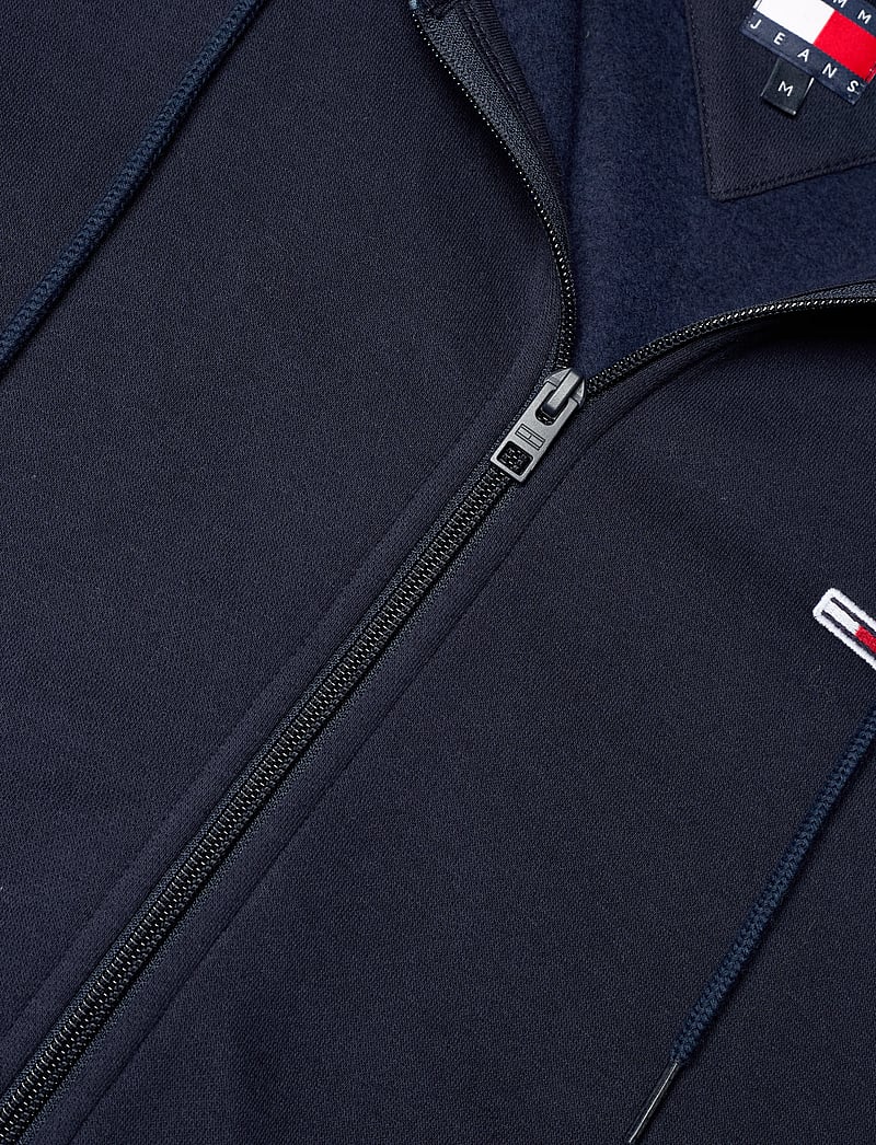 Tommy Jeans - TJM REG S FLAG ZIP THRU - hoodies - dark night navy - 5