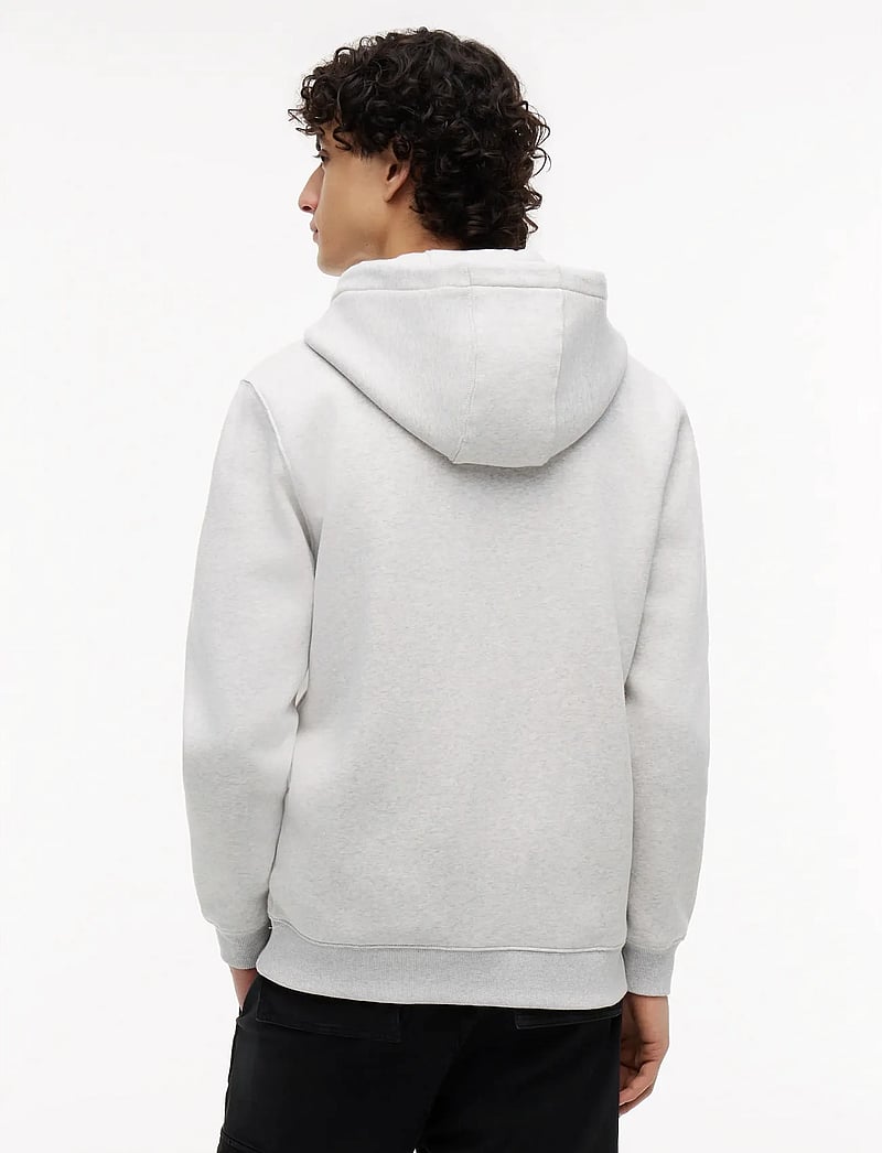 Tommy Jeans - TJM REG S FLAG ZIP THRU - kapuzenpullover - silver grey heather - 3