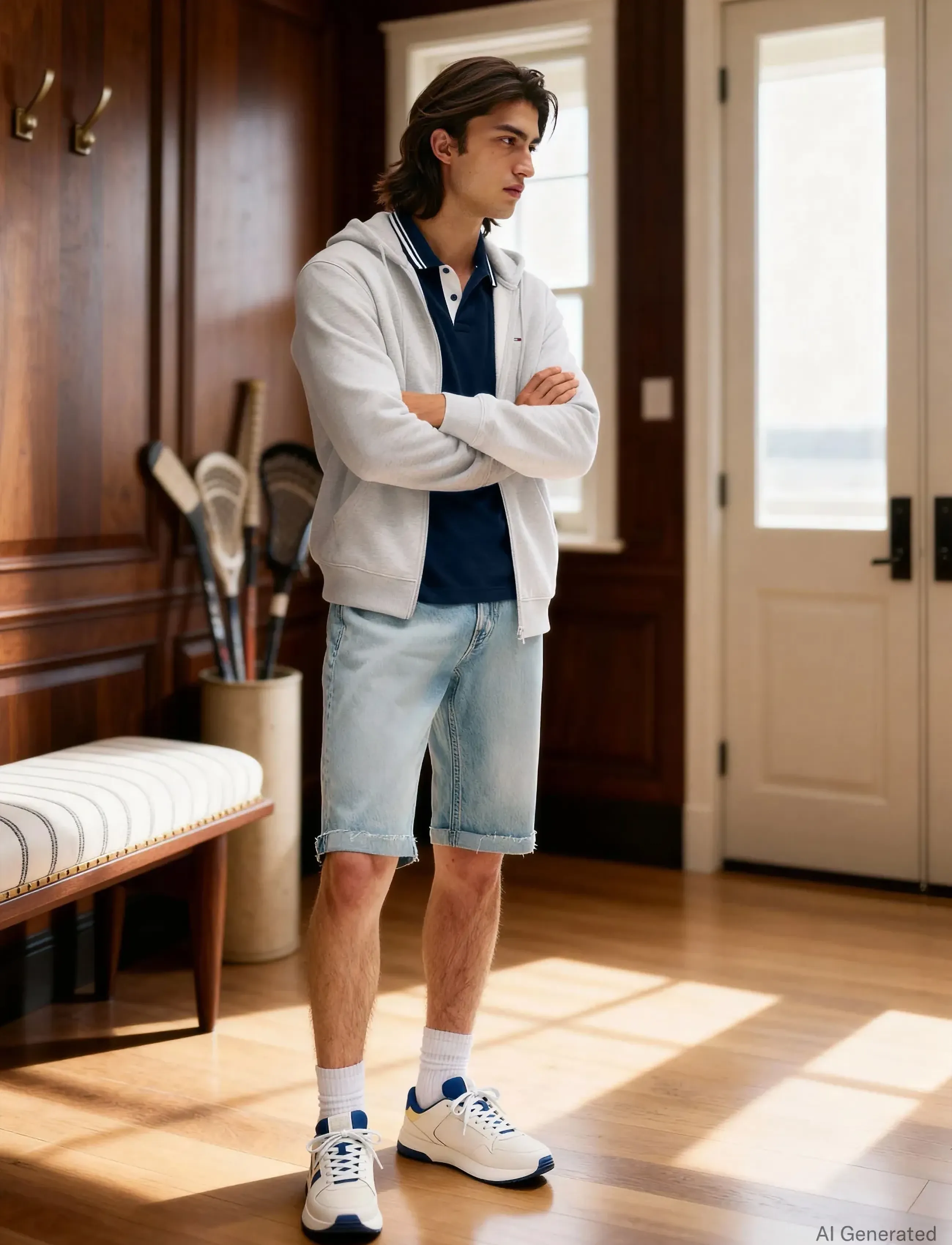 TOMMY JEANS Sweatjacka herr – bild 10