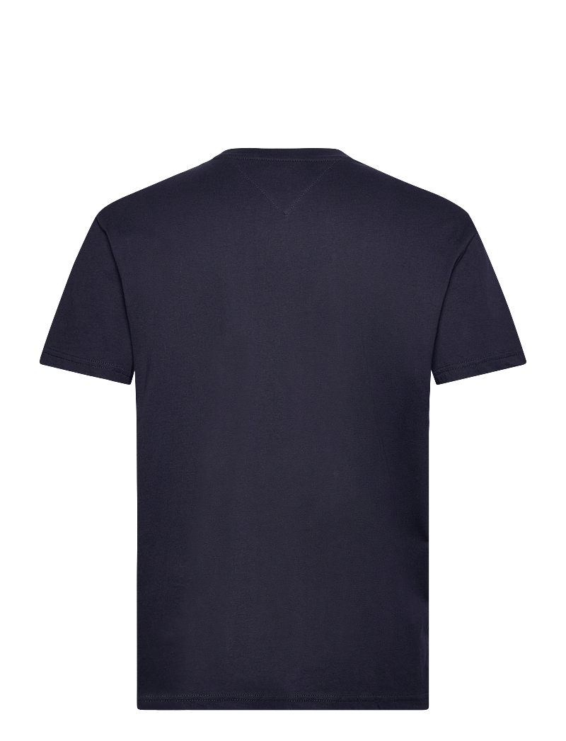Tommy Jeans - TJM REG LINEAR LOGO TEE EXT - kurzärmelig - dark blue - 2