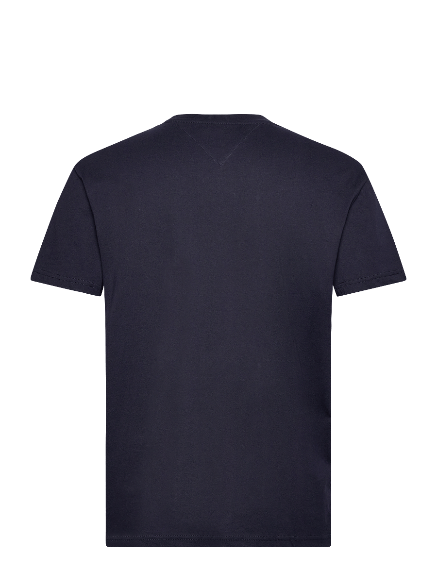 Tommy Jeans - TJM REG LINEAR LOGO TEE EXT - kurzärmelig - dark blue - 2