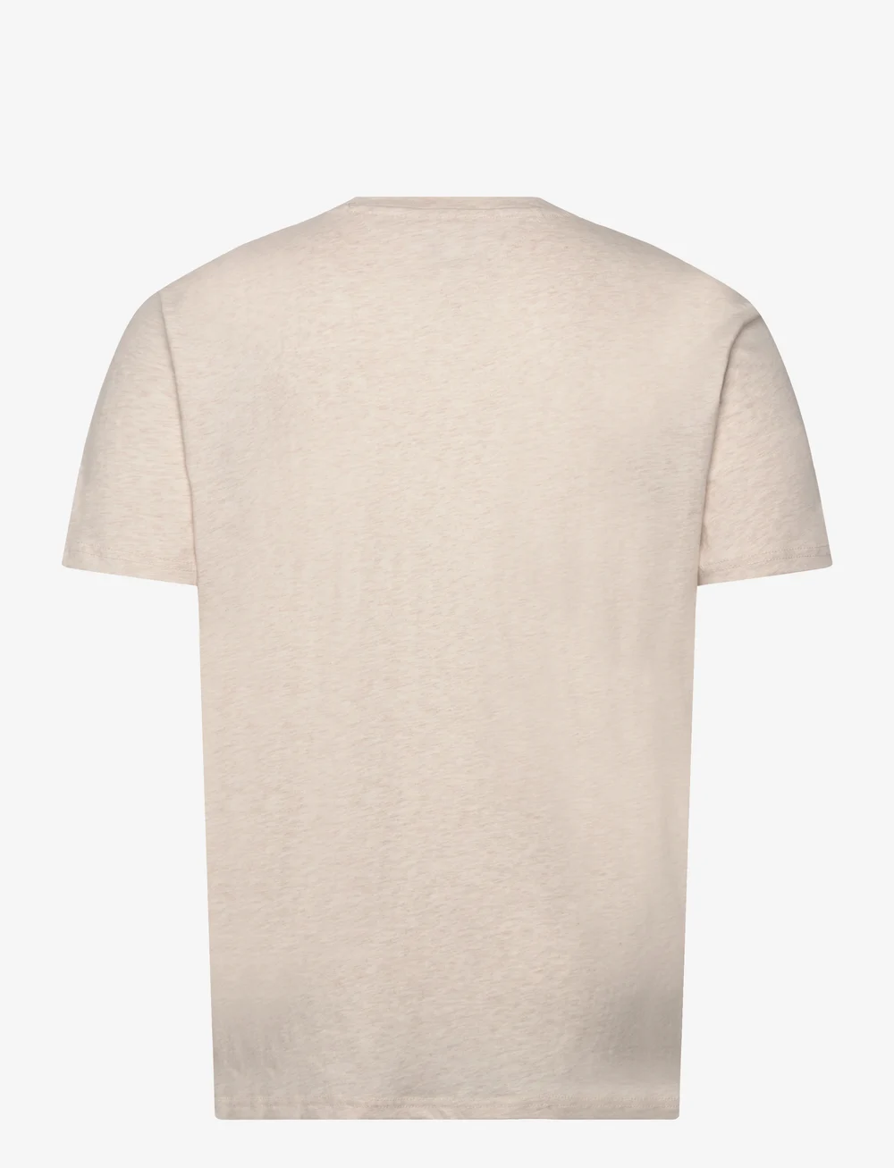 Tommy Jeans - TJM REG LINEAR LOGO TEE EXT - kurzärmelig - oat marl htr - 2