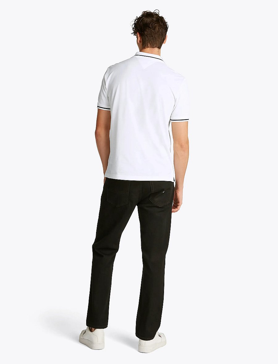 Tommy Jeans - TJM REG TIPPED POLO - ecru - 3