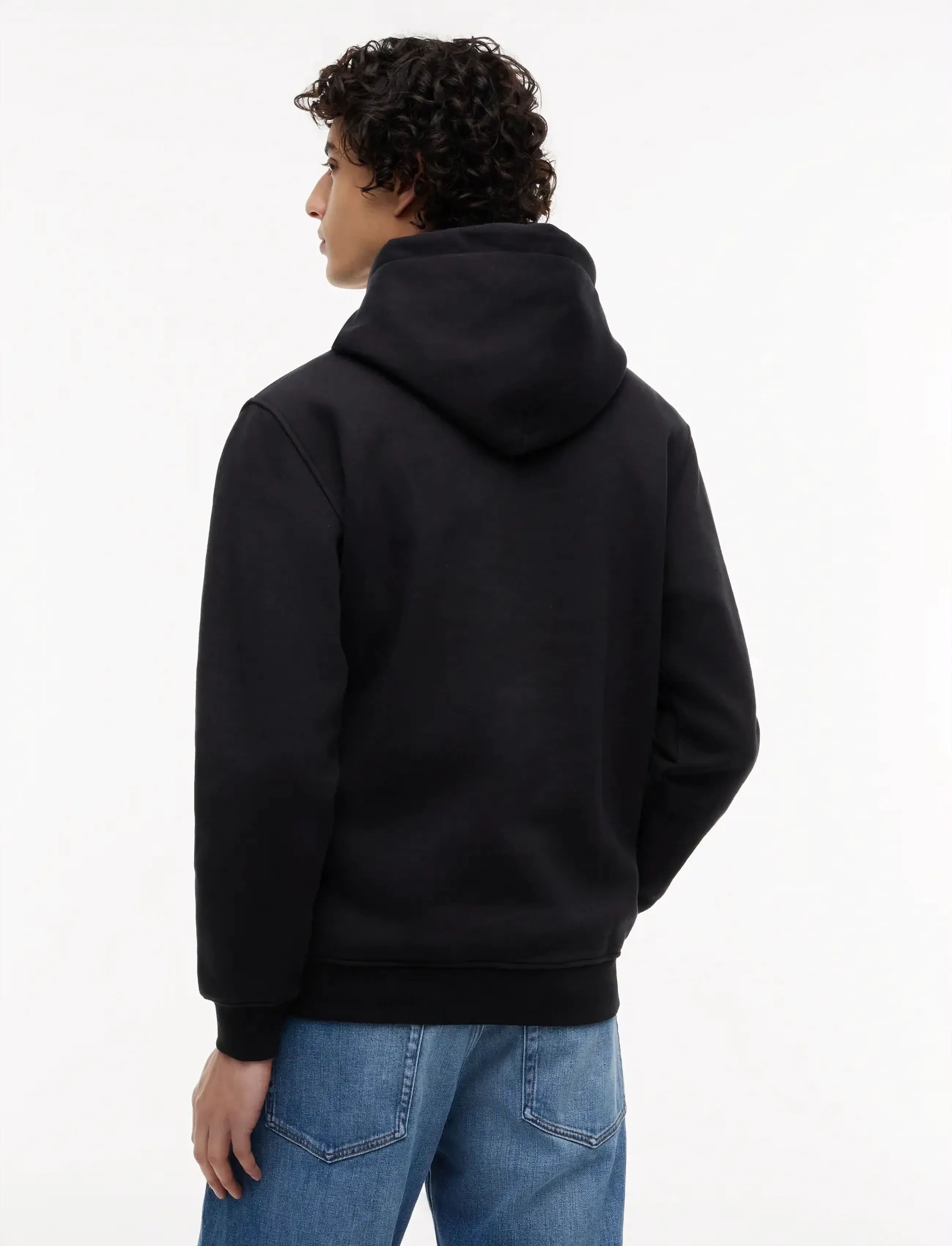 Tjm Reg Linear Logo Hoodie Ext 2