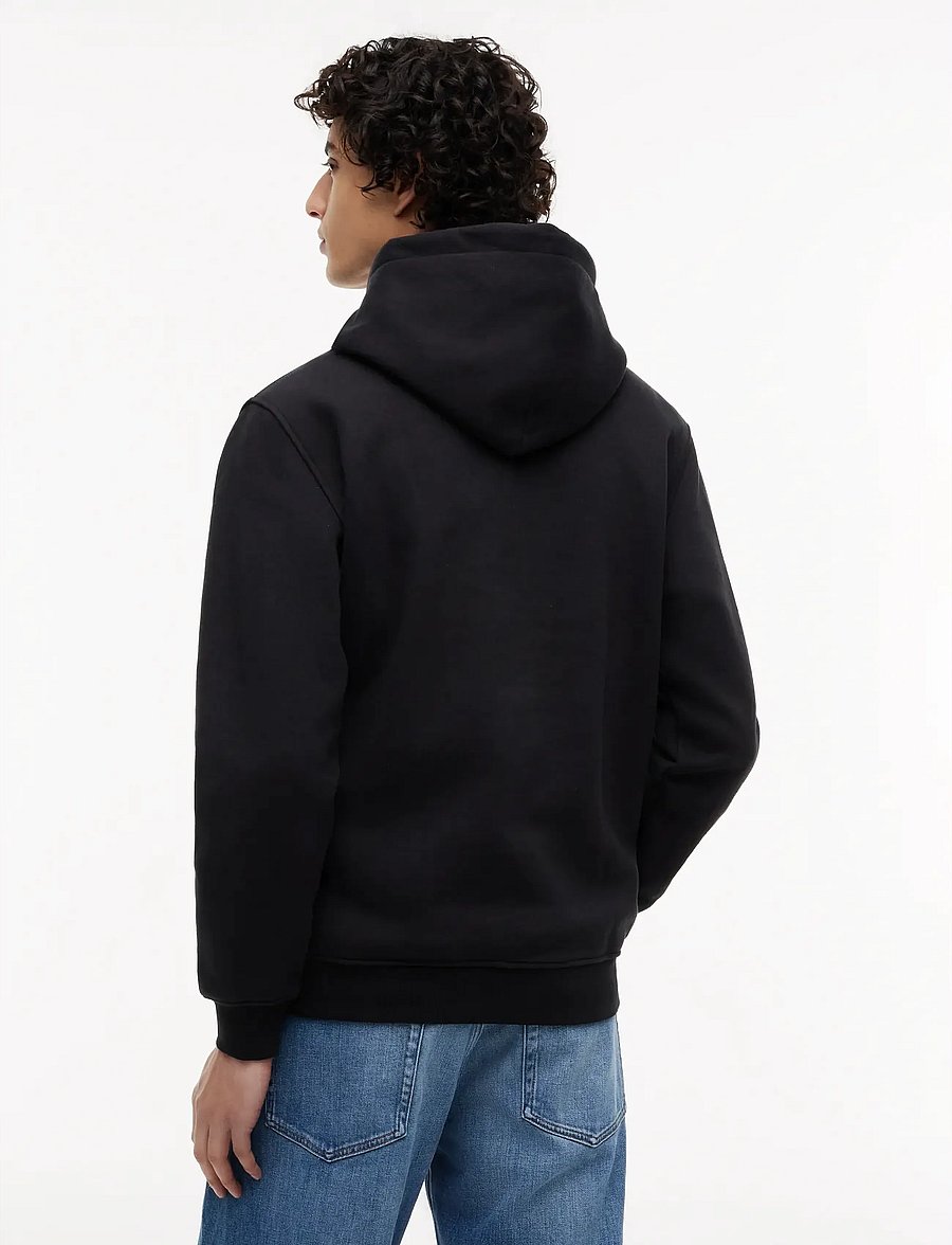 Tommy Jeans - TJM REG LINEAR LOGO HOODIE EXT - kapuzenpullover - black - 3