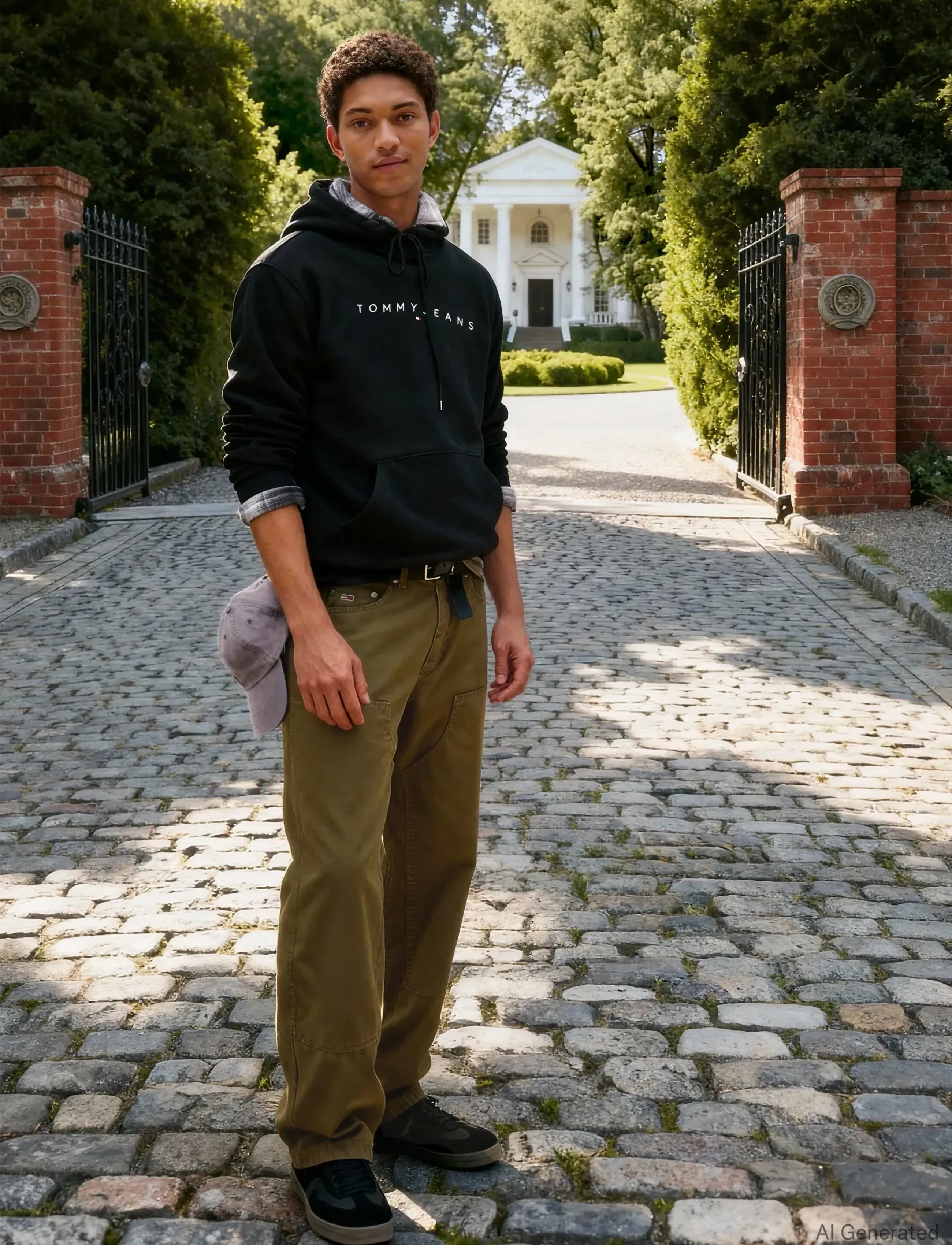 Tjm Reg Linear Logo Hoodie Ext 7