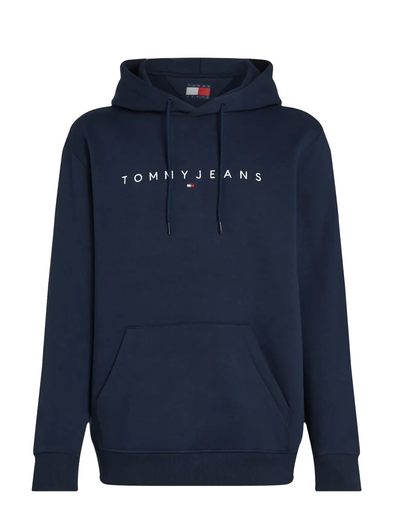 Tommy Jeans TJM REG LINEAR LOGO HOODIE EXT - Tommy Jeans - DARK BLUE / navy