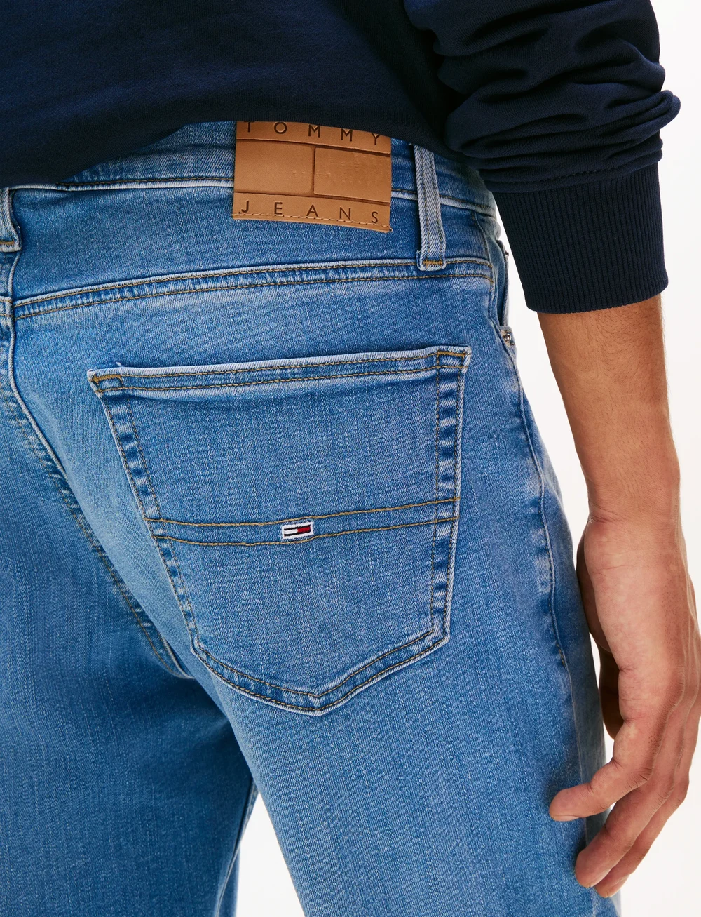 Tommy Jeans - RYAN SLIM STR CH0237 - kitsad teksad - denim medium - 3